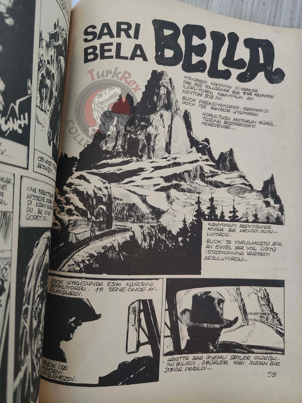 Korku July 1977 Turkish Comic Turkey Eerie #63 Warren Creepy Vampirella
