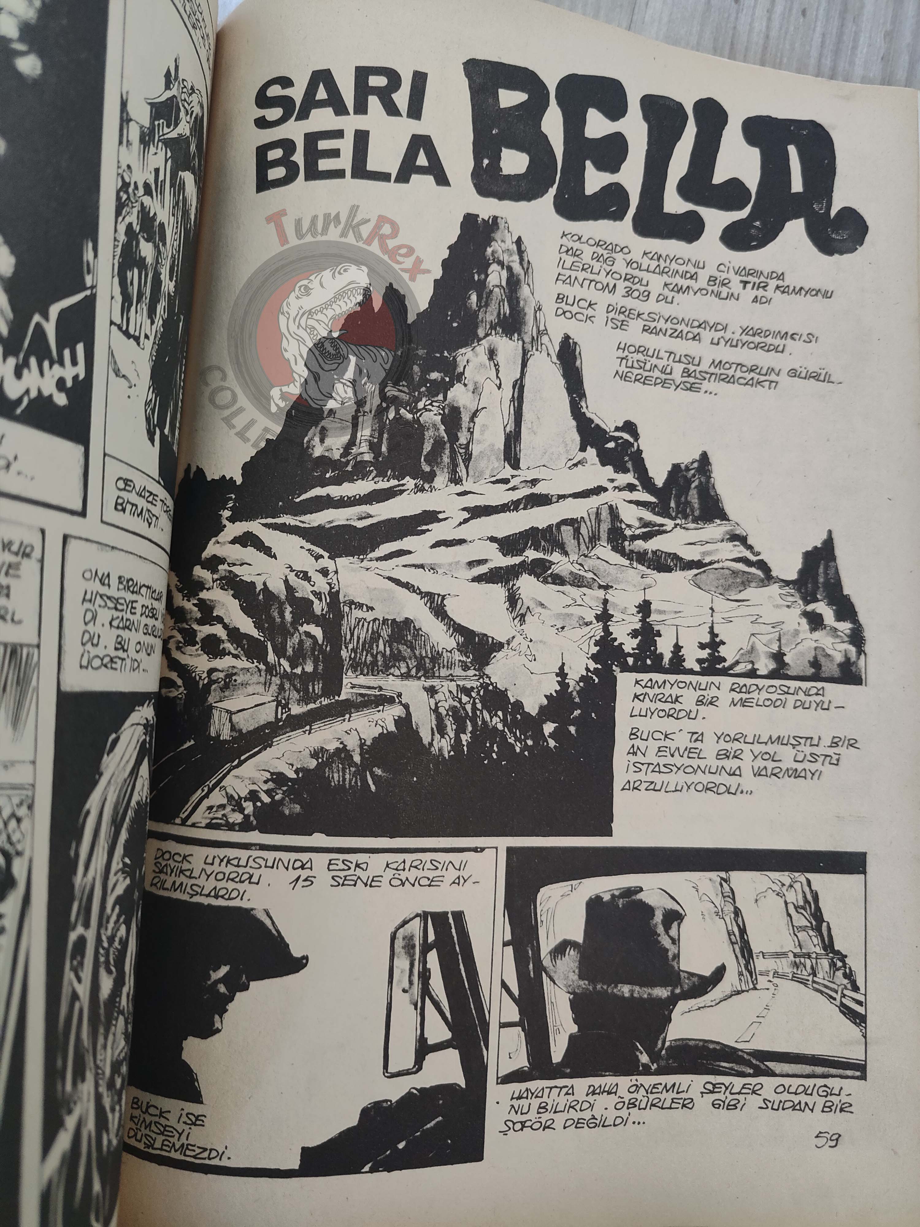 Korku July 1977 Turkish Comic Turkey Eerie #63 Warren Creepy Vampirella