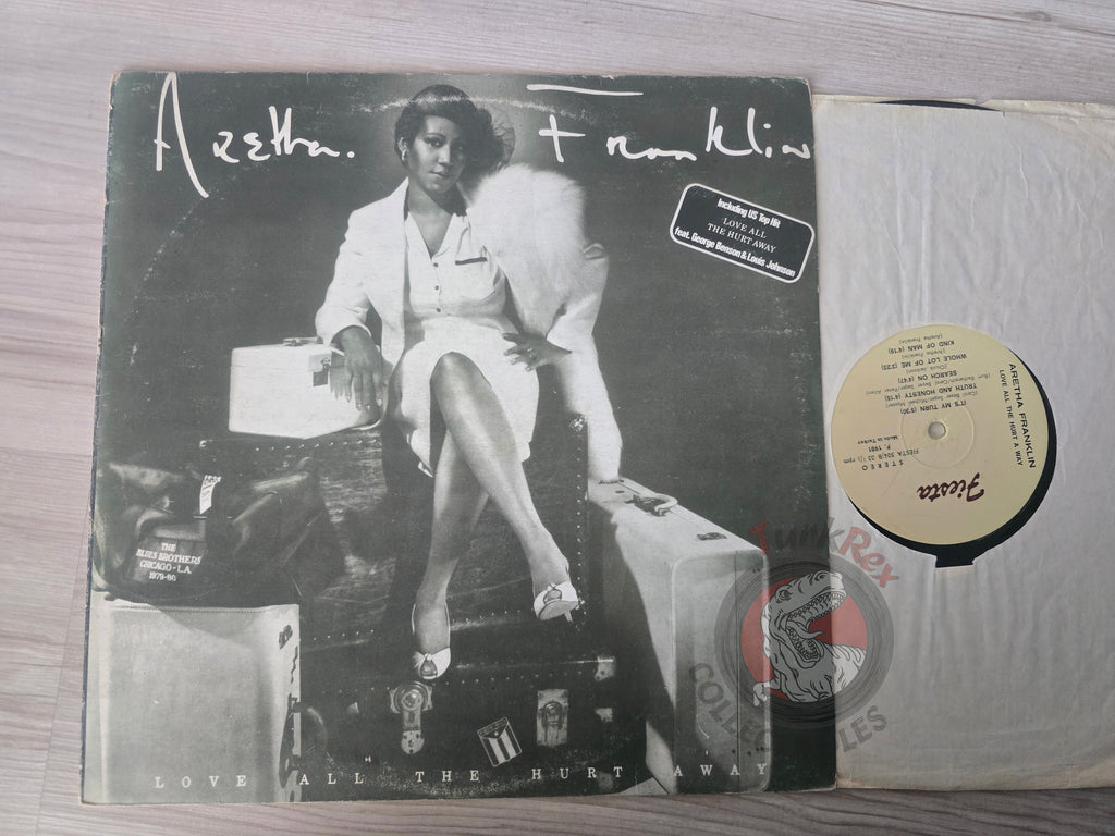 Aretha Franklin – Love All The Hurt Away Turkish Pressing Vinyl Turkey Edition