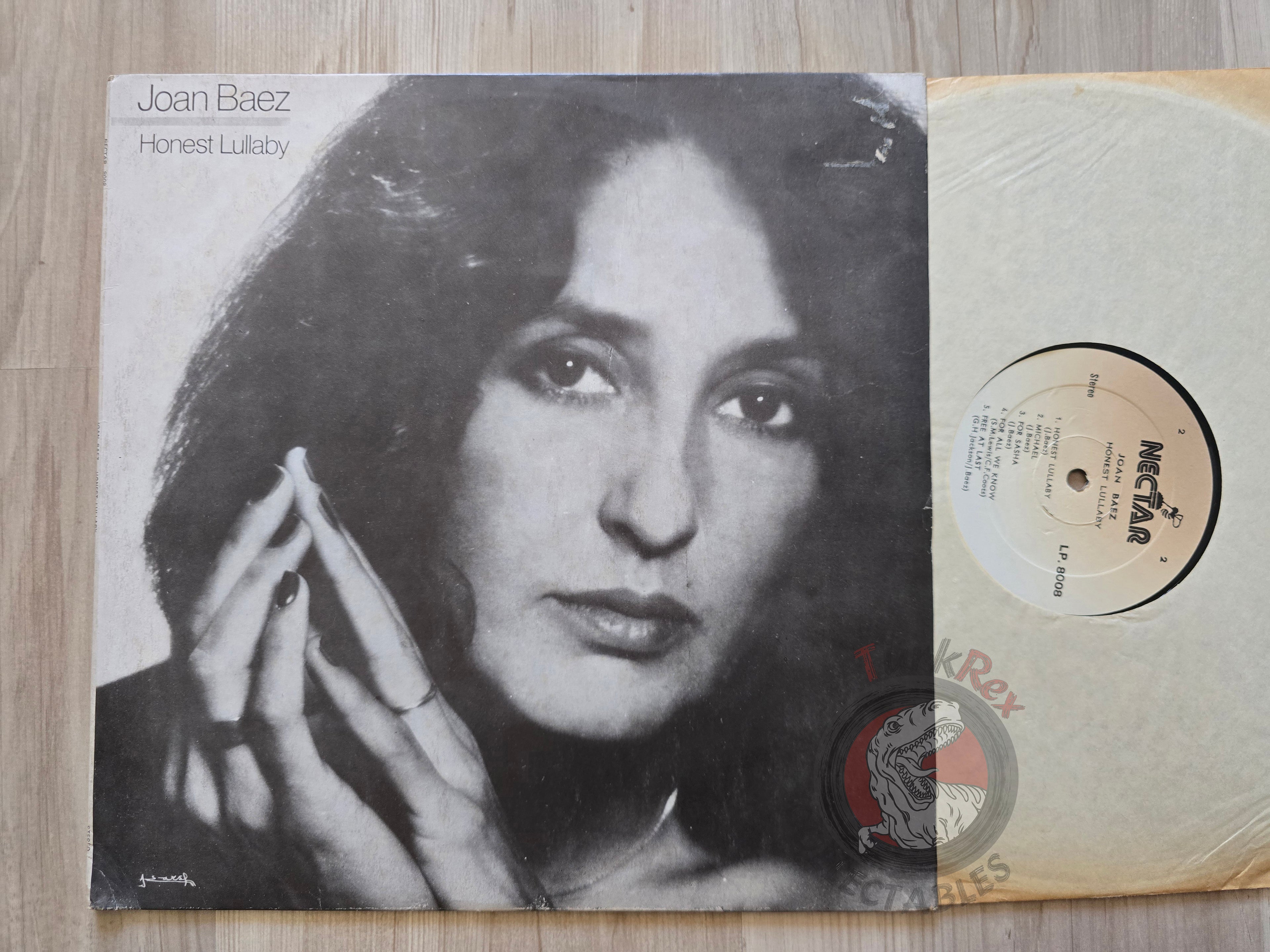 Joan Baez – Honest Lullaby Turkish Pressing Vinyl Turkey Edition
