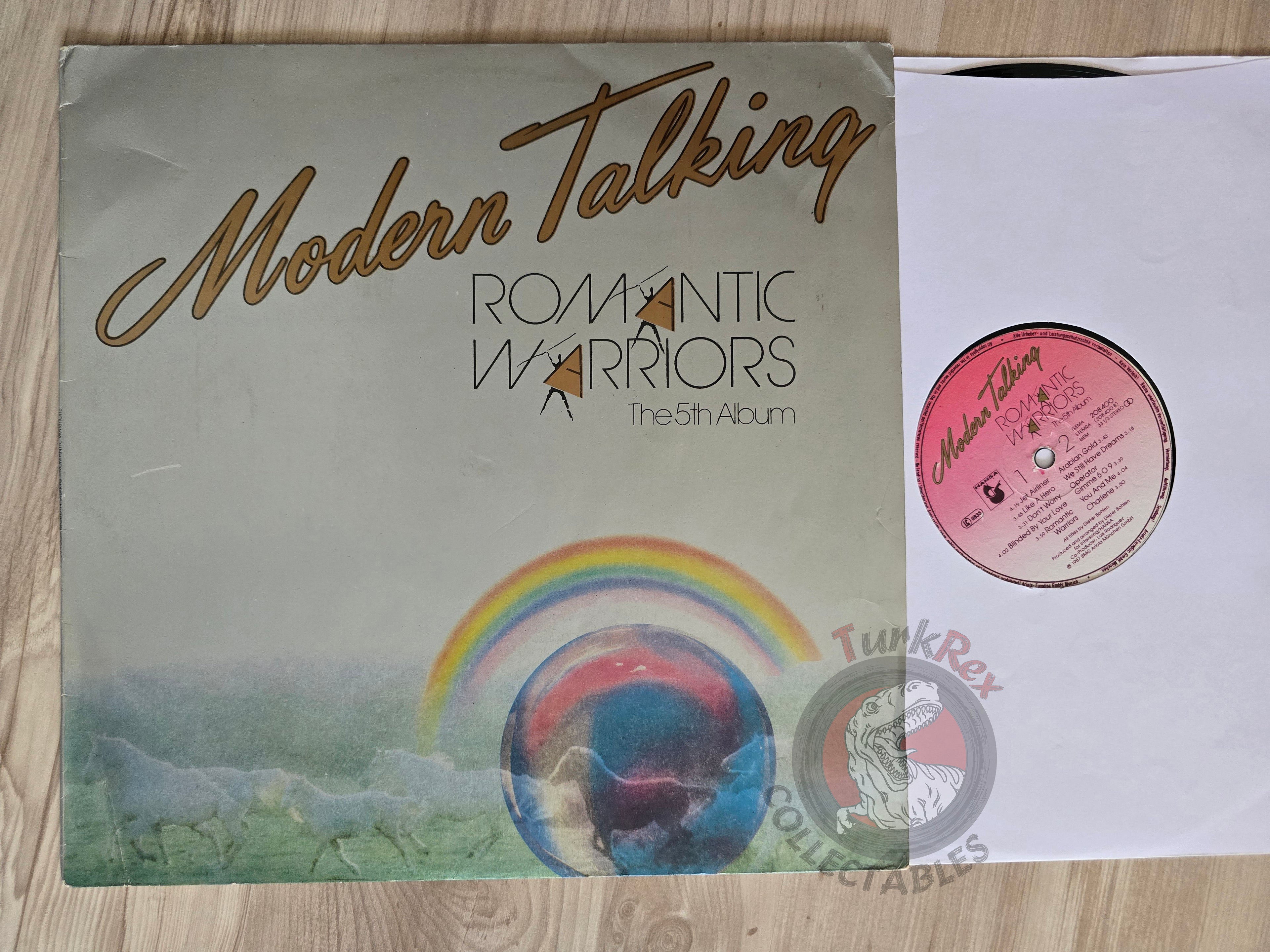 Modern Talking – Romantic Warriors Turkish Pressing Vinyl Turkey Edition