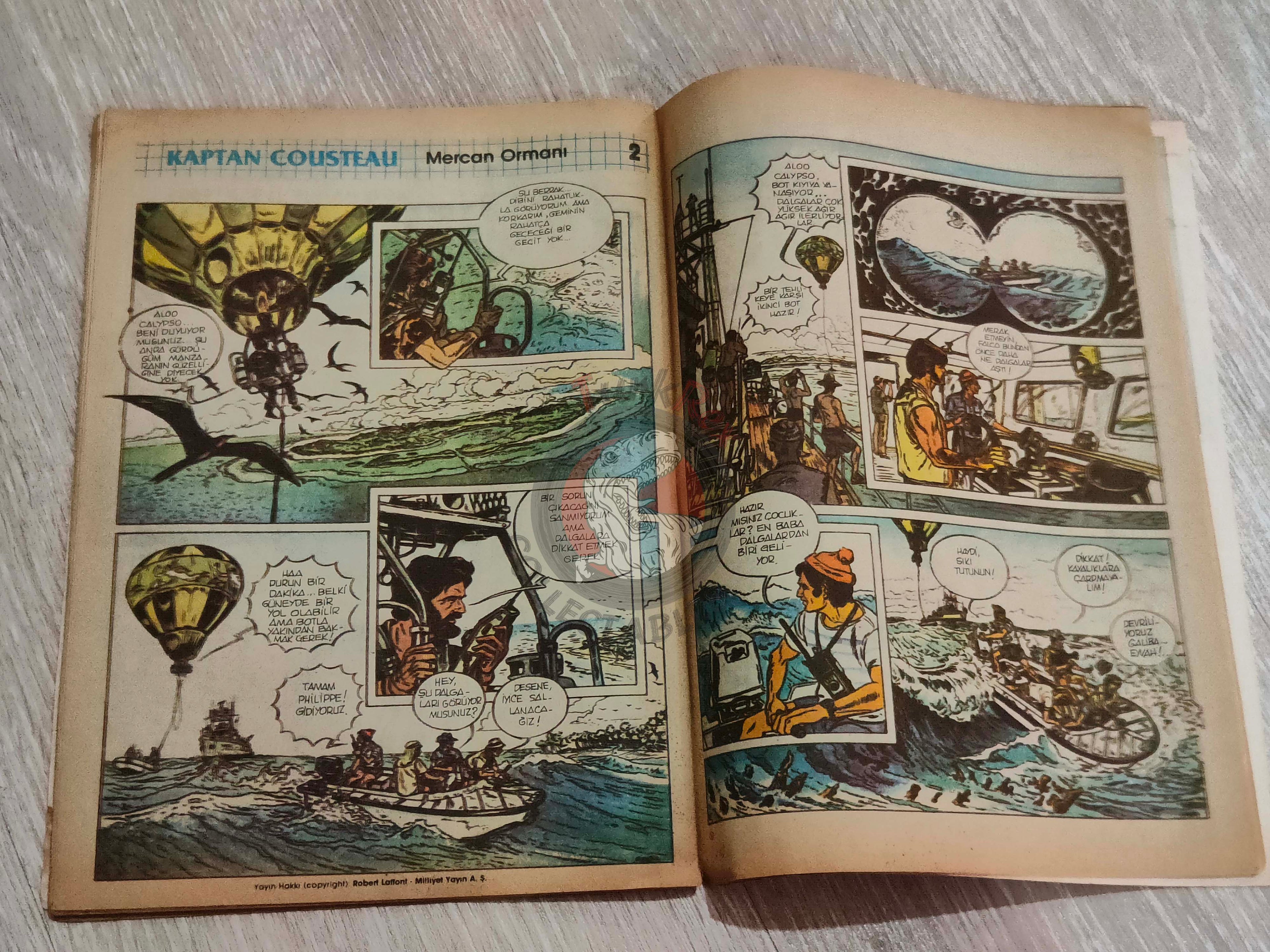 Milliyet Çocuk #11 1986 Turkish Comic Turkey Lucky Luke Eric Castel Robin Dubois Alain Chevallier