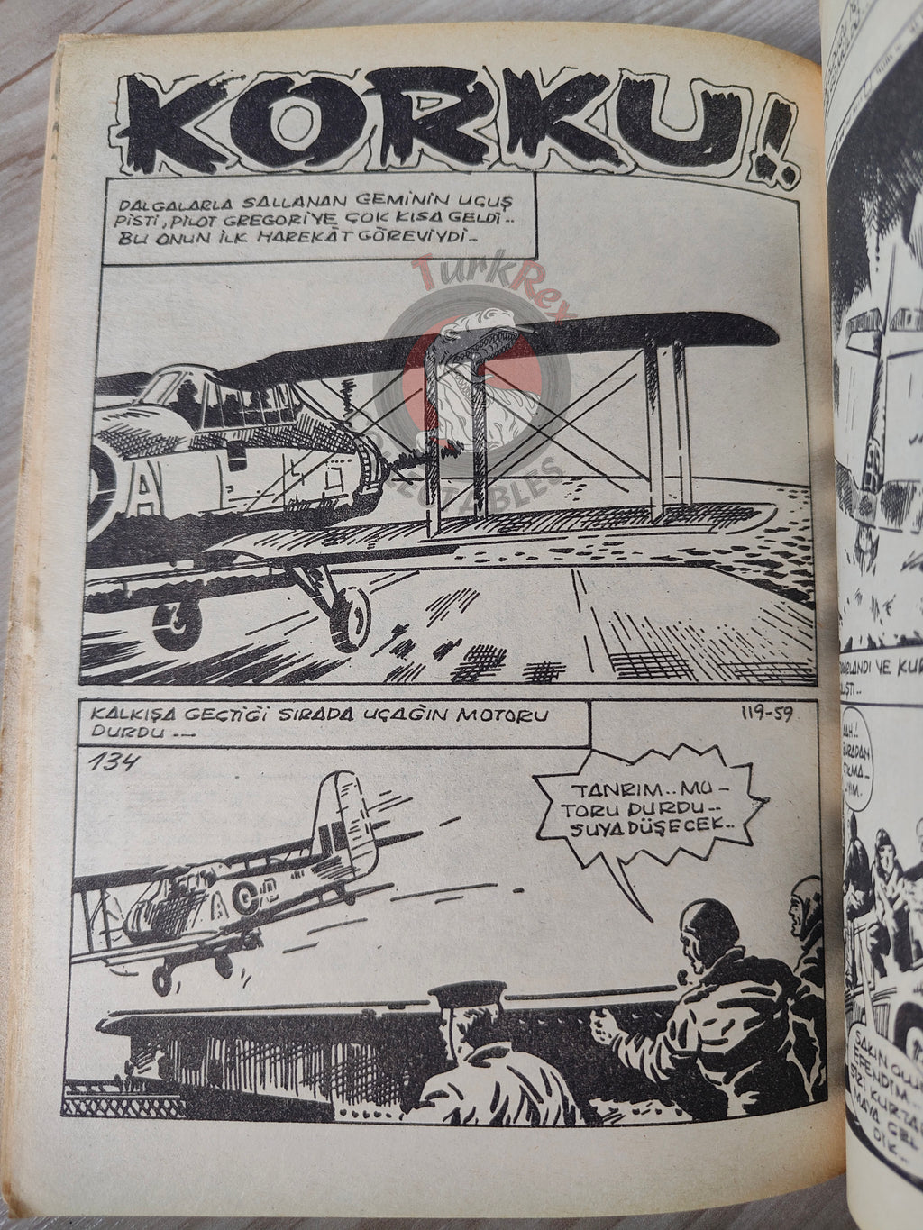 War Picture Library Special #7 1982 Turkish Comic Turkey WW2 stories