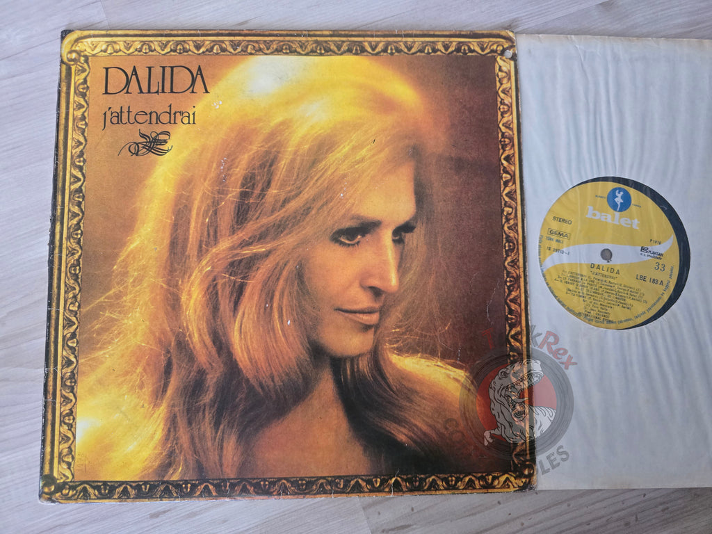 Dalida – J'attendrai Turkish Pressing Vinyl Turkey Edition