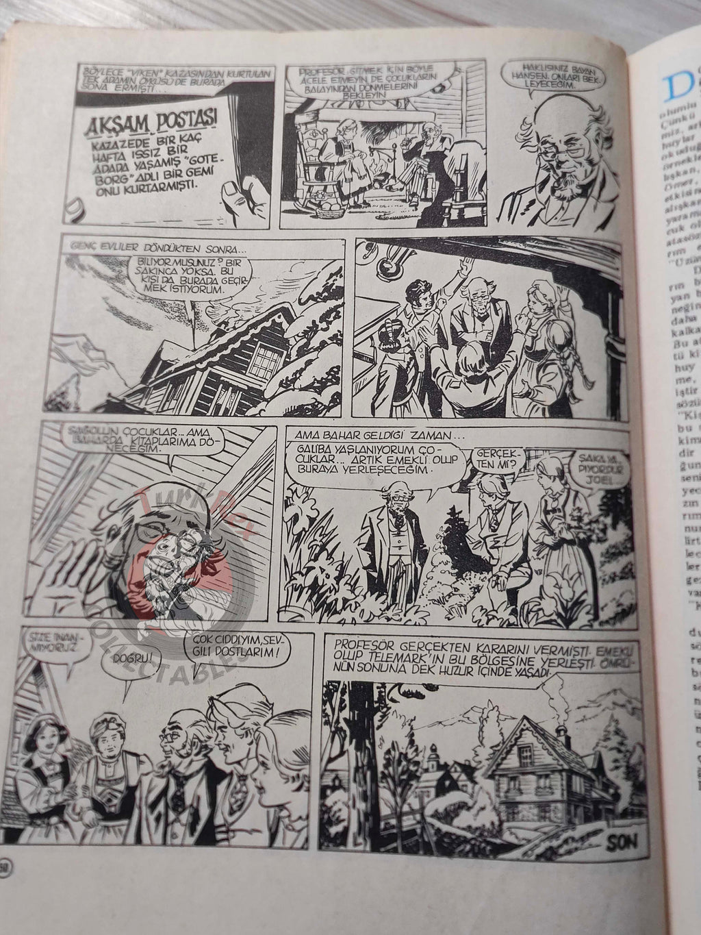 Milliyet Çocuk #24 1979 Turkish Comic Turkey Joyas Literarias Juveniles #78 Jules Verne