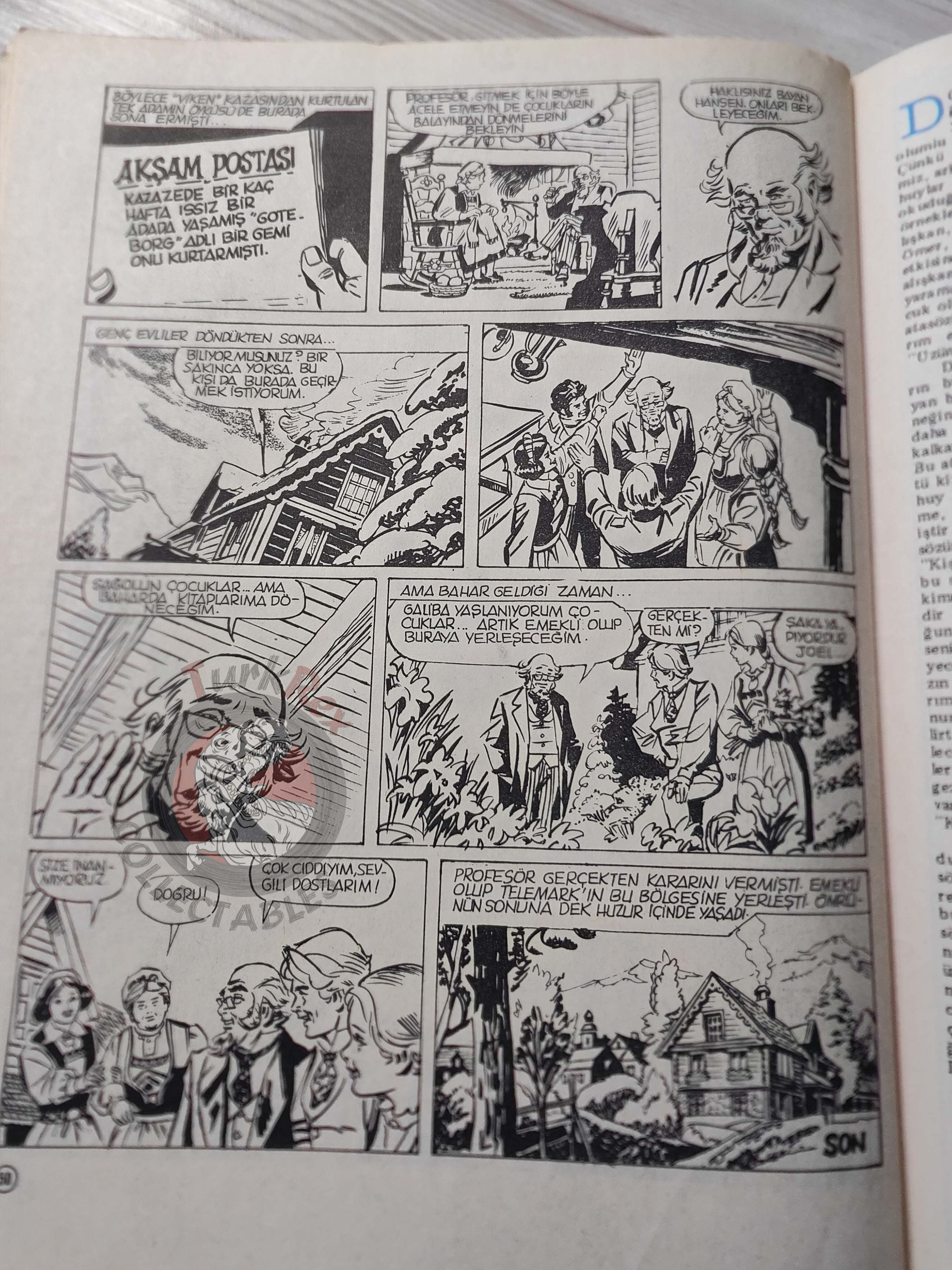 Milliyet Çocuk #24 1979 Turkish Comic Turkey Joyas Literarias Juveniles #78 Jules Verne