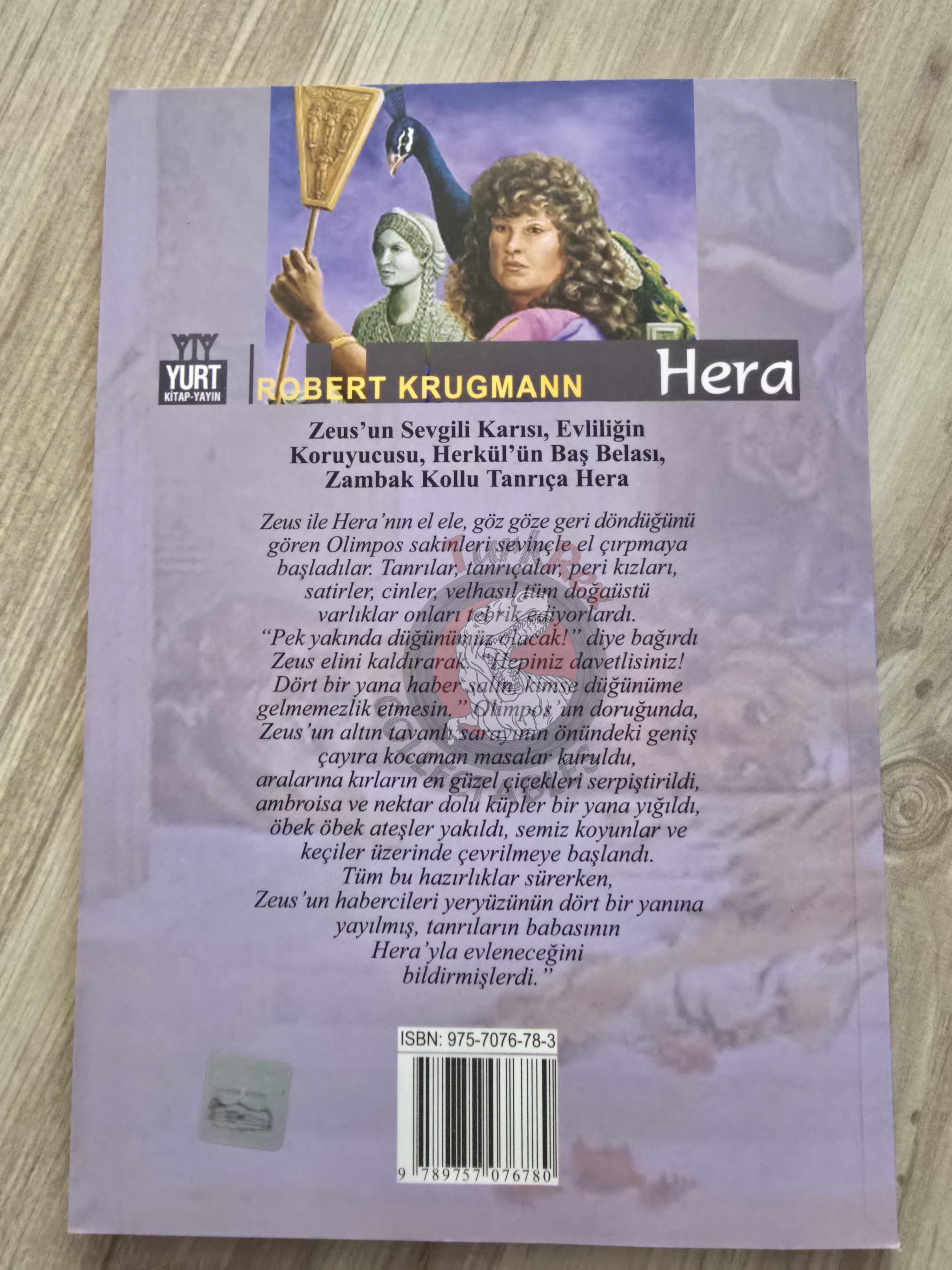 Hera – Robert Krugmann 2003 Turkish Book Turkey Illustrated by Turkish Artist