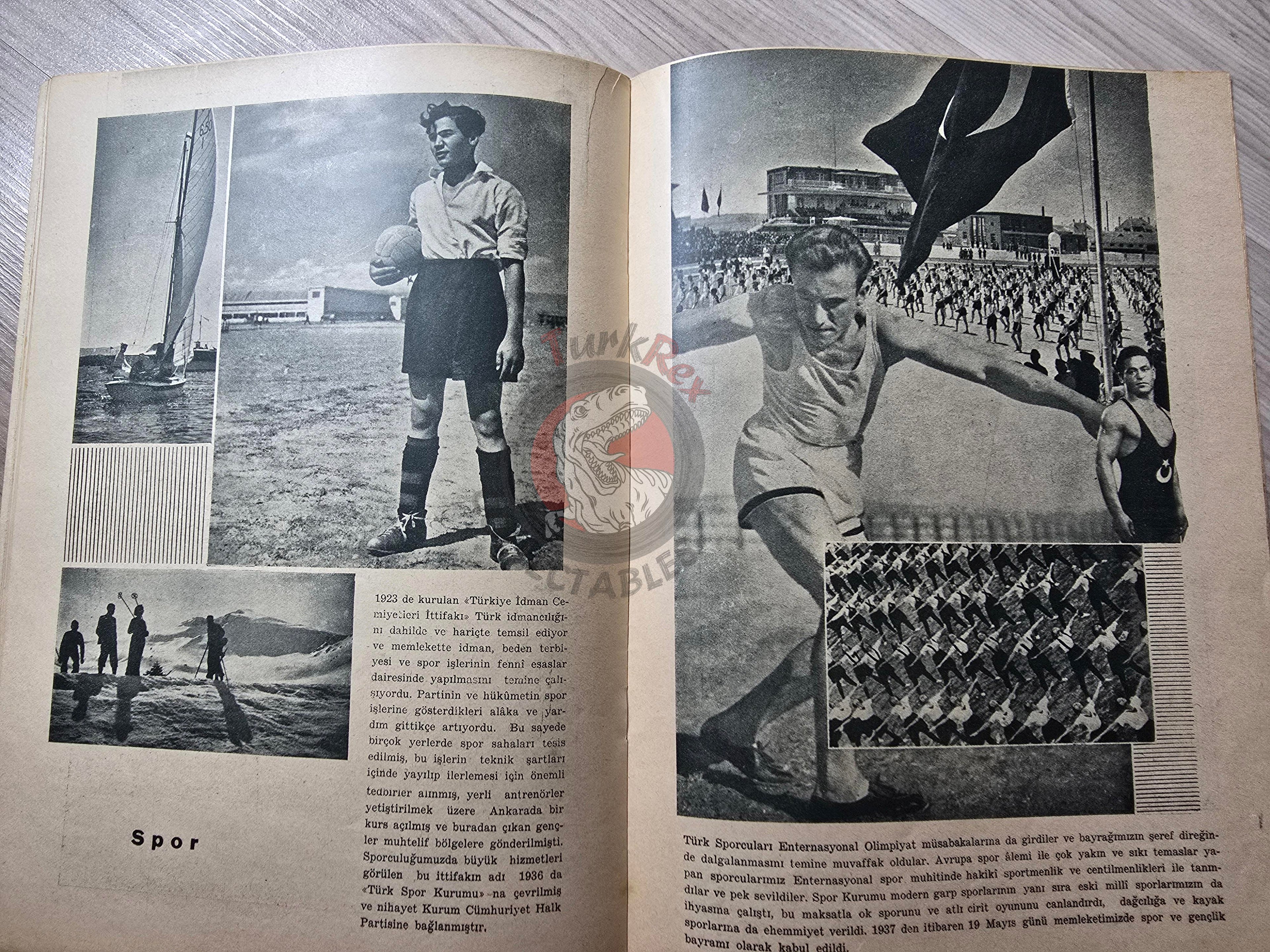 Faik Sabri – Turkey Today 1938 Turkish Book Turkey Illustrated