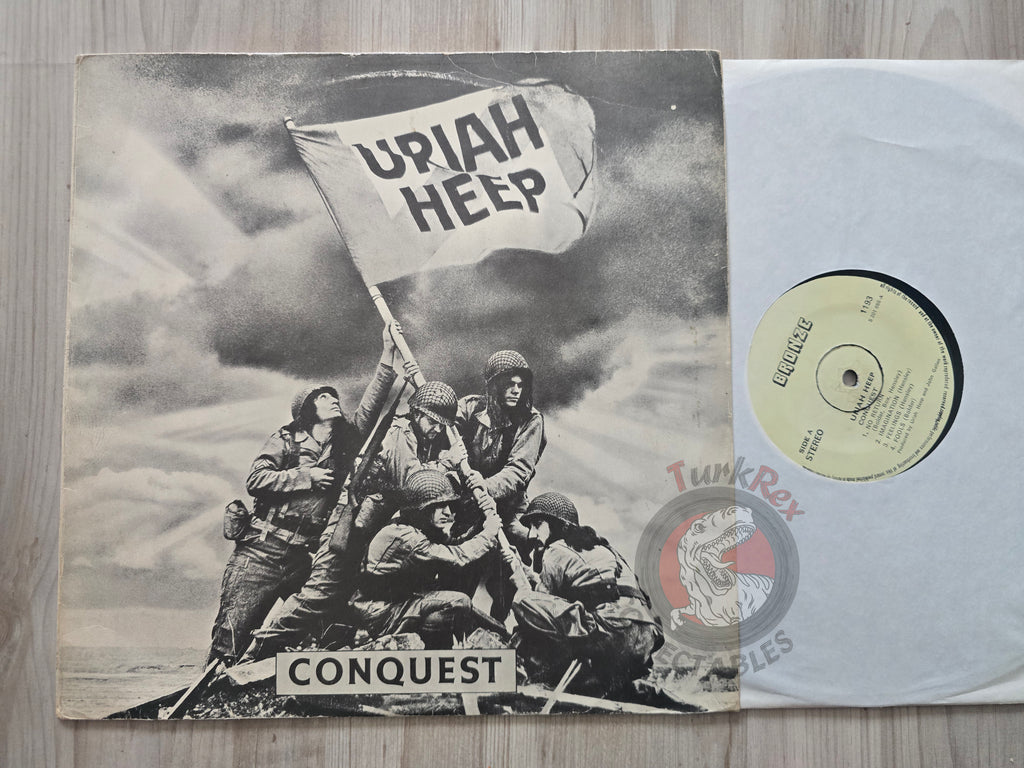 Uriah Heep – Conquest Turkish Pressing Vinyl Turkey Edition