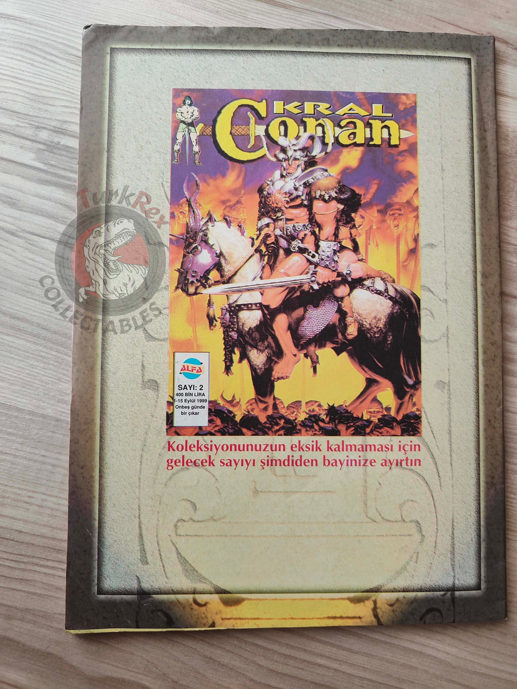 Kral Conan #1 The Savage Sword of #26 #27 Turkish Comic Turkey