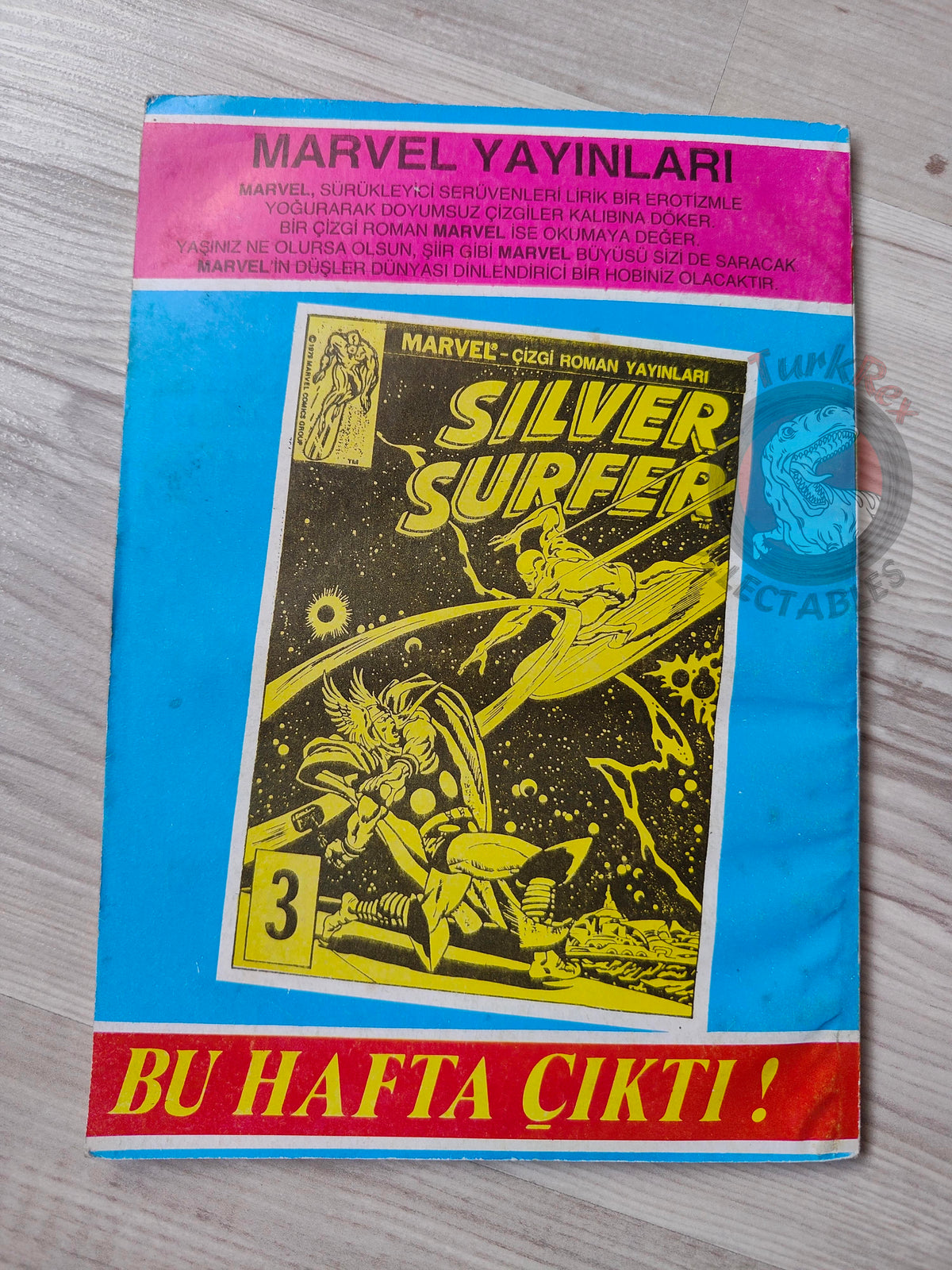Hulk #3 1987 Turkish Comic Turkey cover #23