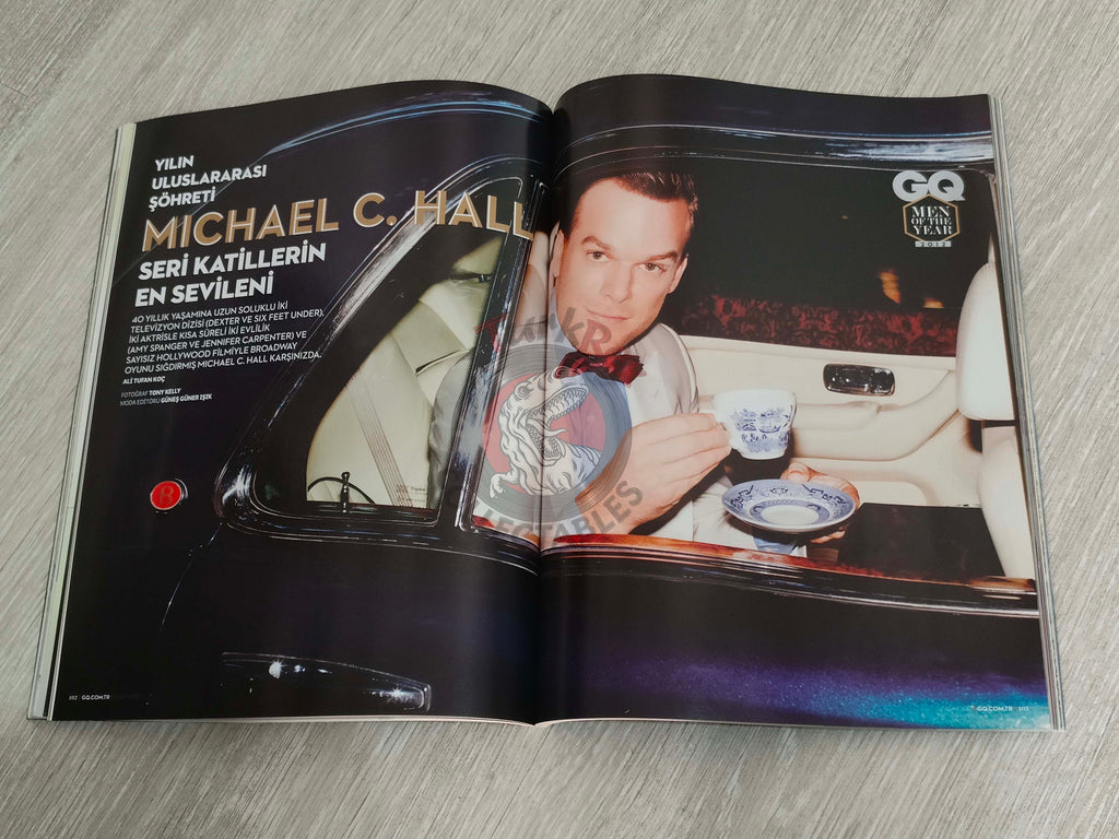 GQ 2012 Burak Özçivit Men of the Year Turkish Mag Turkey Michael C. Hall Meryem Uzerli