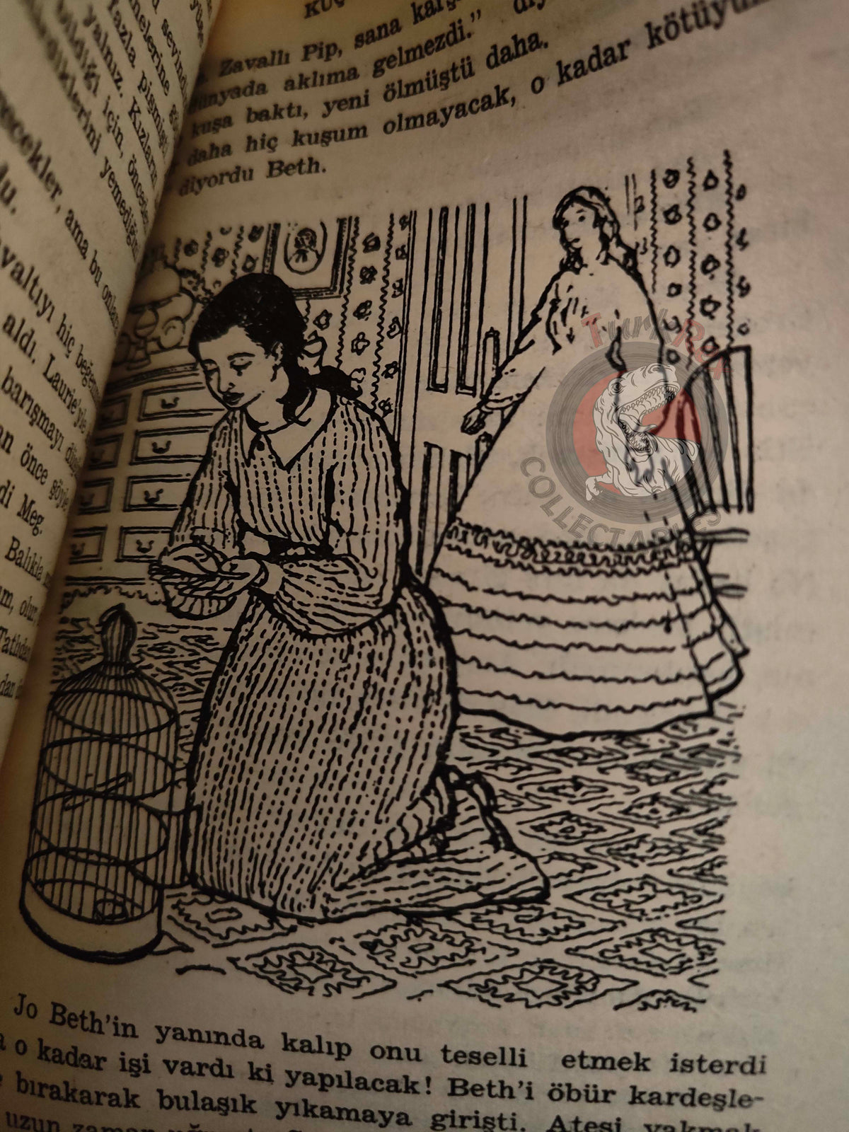 Louise M. Alcott – Little Women 1966 Turkish Book Turkey Illustrated