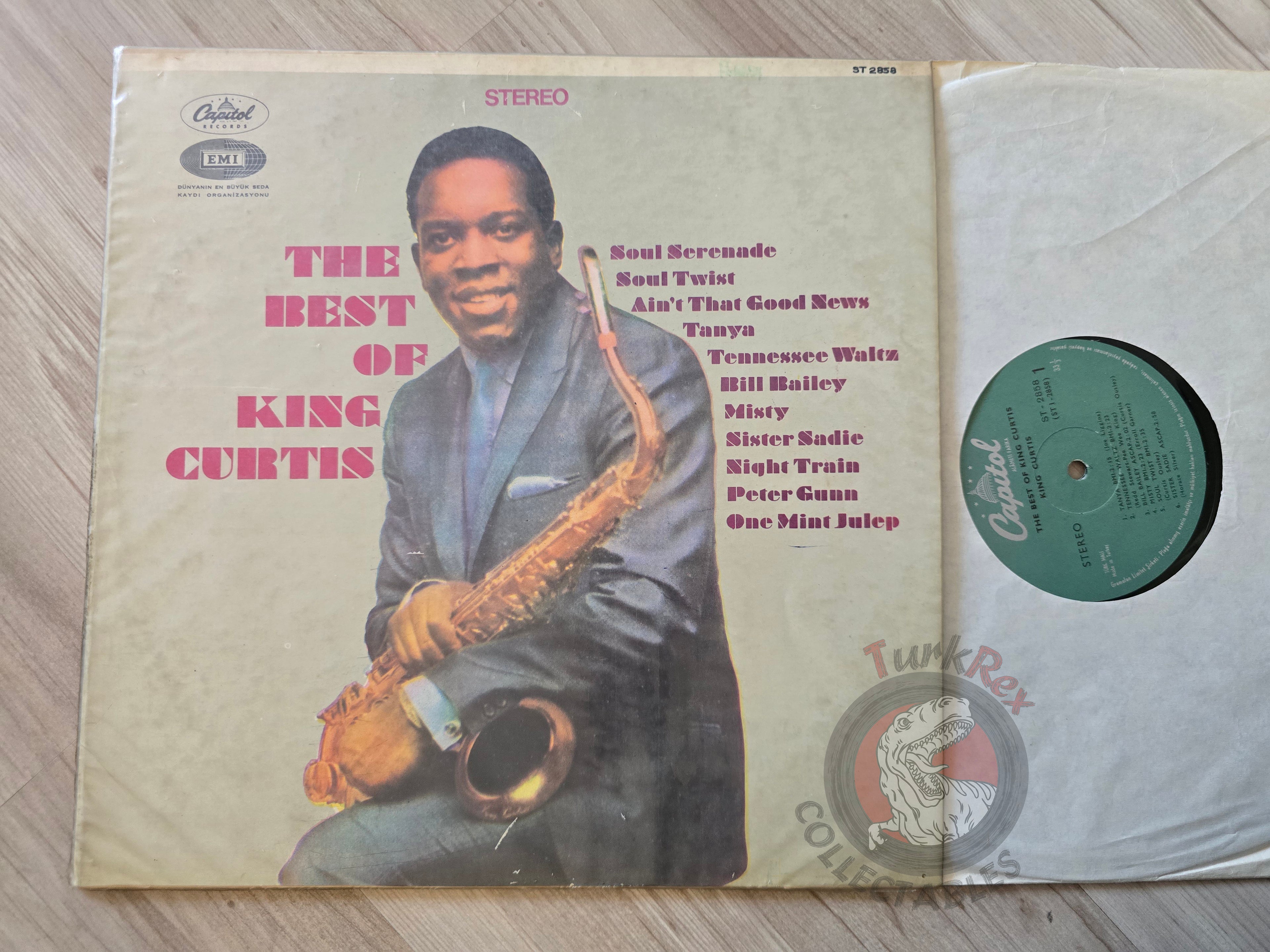 King Curtis – The Best Of King Curtis Turkish Pressing Vinyl Turkey Edition
