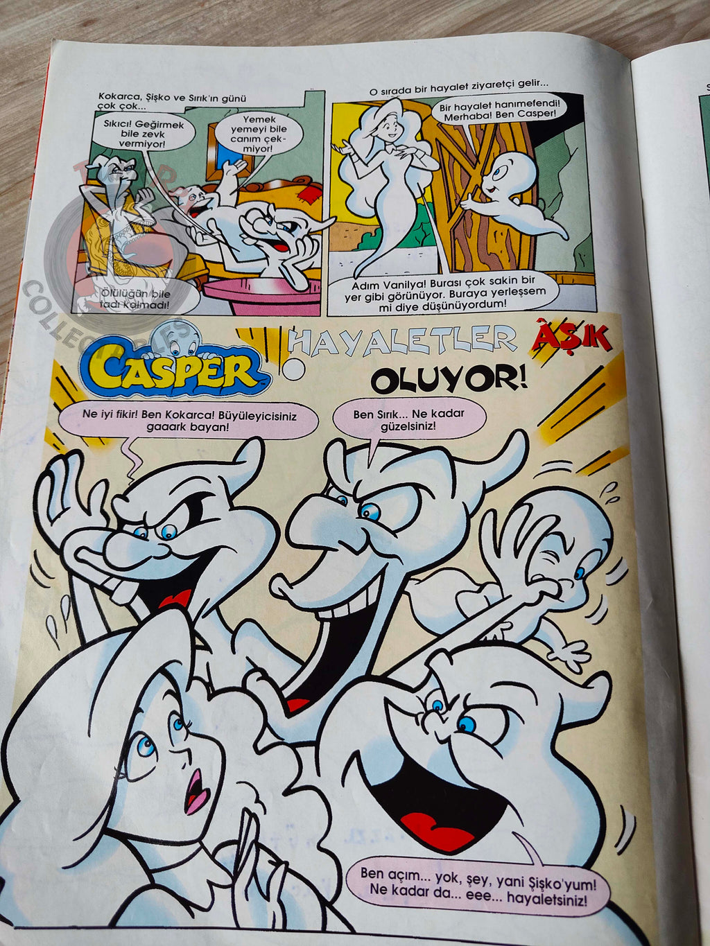 Casper the Friendly Ghost Magazine – Issue #30 1998 Turkish Comic Turkey