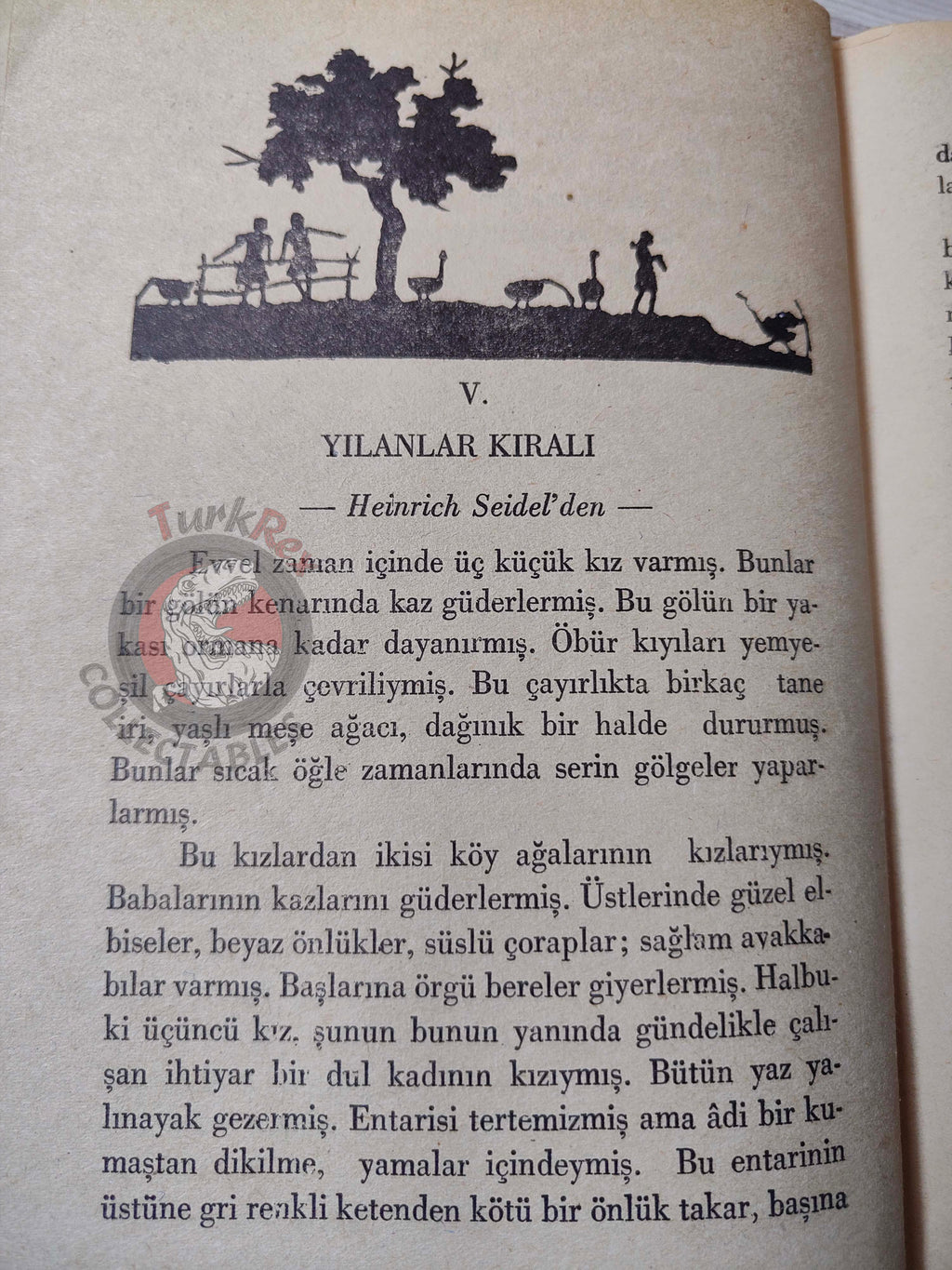World Children's Fairy Tales 1948 Turkish Book Turkey Illustrated Heinrich Seidel