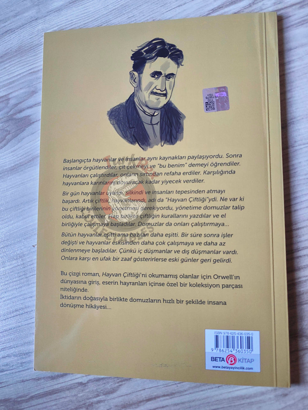 George Orwell - Animal Farm Turkish Comic Turkey Unique Drawings