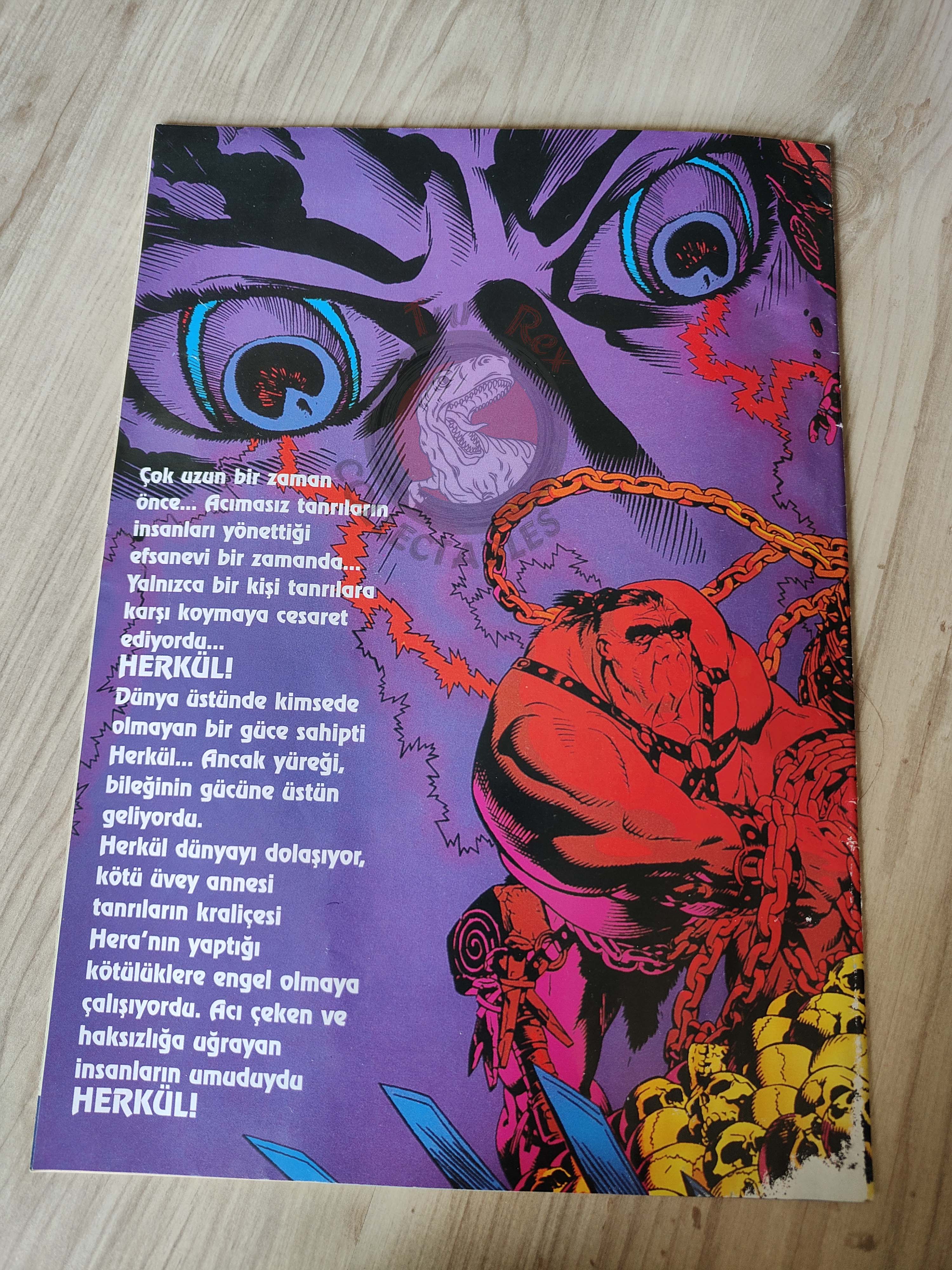 Hercules: The Legendary Journeys #1 Turkish Comic Turkey Topps 1997