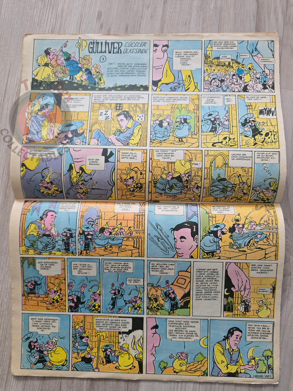 Doğan Kardeş 1971 Magazine #27 Turkish Comic Turkey Sinbad the Sailor Gulliver’s Travels Sibylline