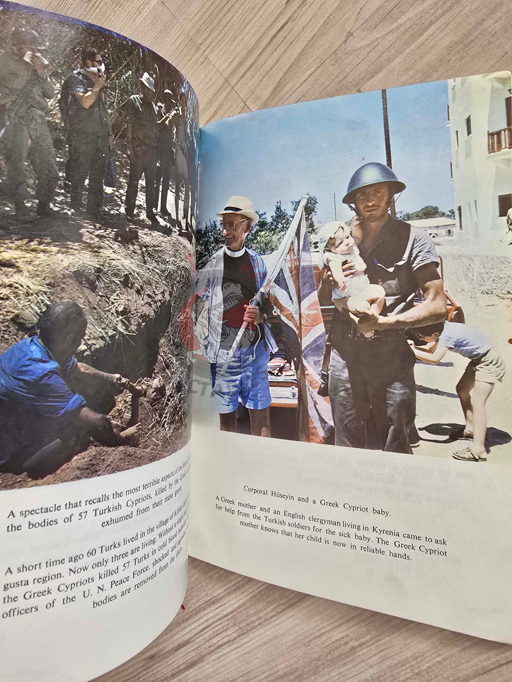 To Cyprus for Peace 1974 1st English Book Turkish Cypriot