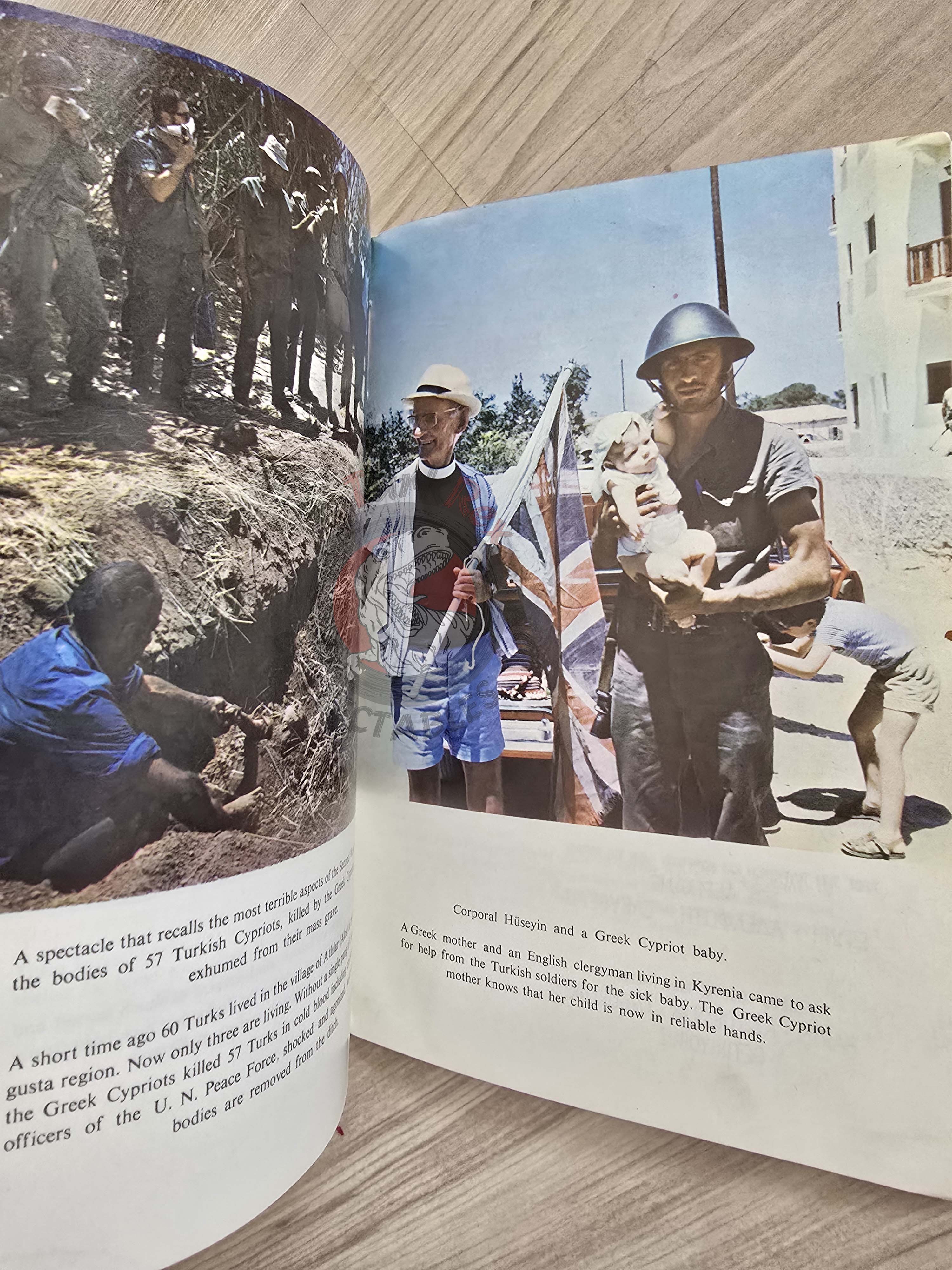 To Cyprus for Peace 1974 1st English Book Turkish Cypriot