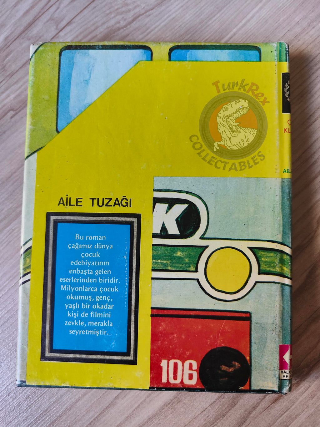 Erich Kästner – The Parent Trap 1976 HC/DJ Turkish Book Turkey Illustrated