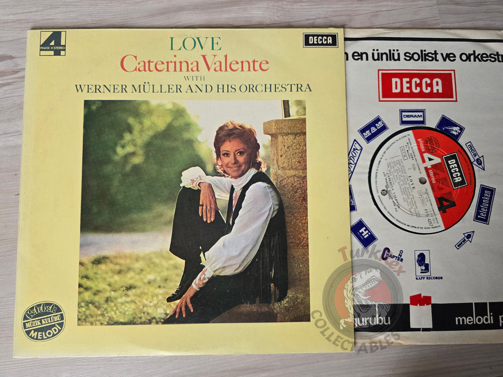 Caterina Valente With Werner Müller – Love Turkish Club Pressing Vinyl Turkey Edition