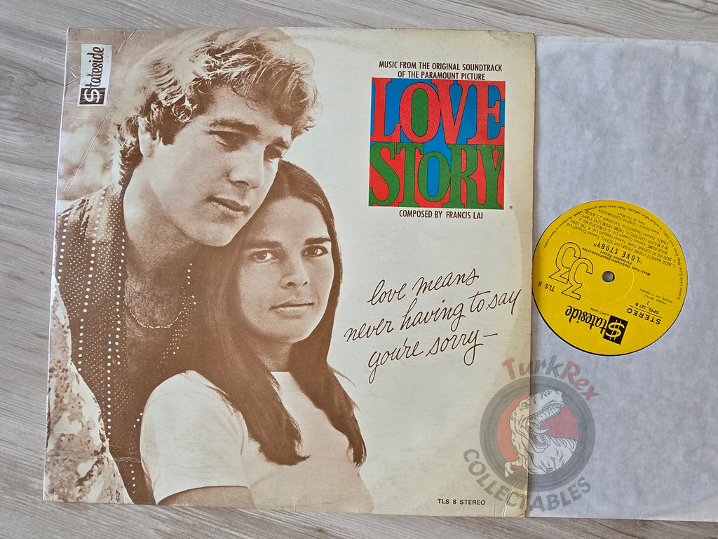 Love Story OST – Francis Lai  Turkish Pressing Vinyl Turkey Edition