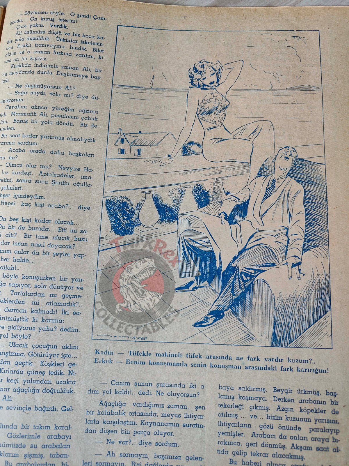Akbaba 1941 Humor Magazine Turkish Turkey Peace WW2 era France Syria