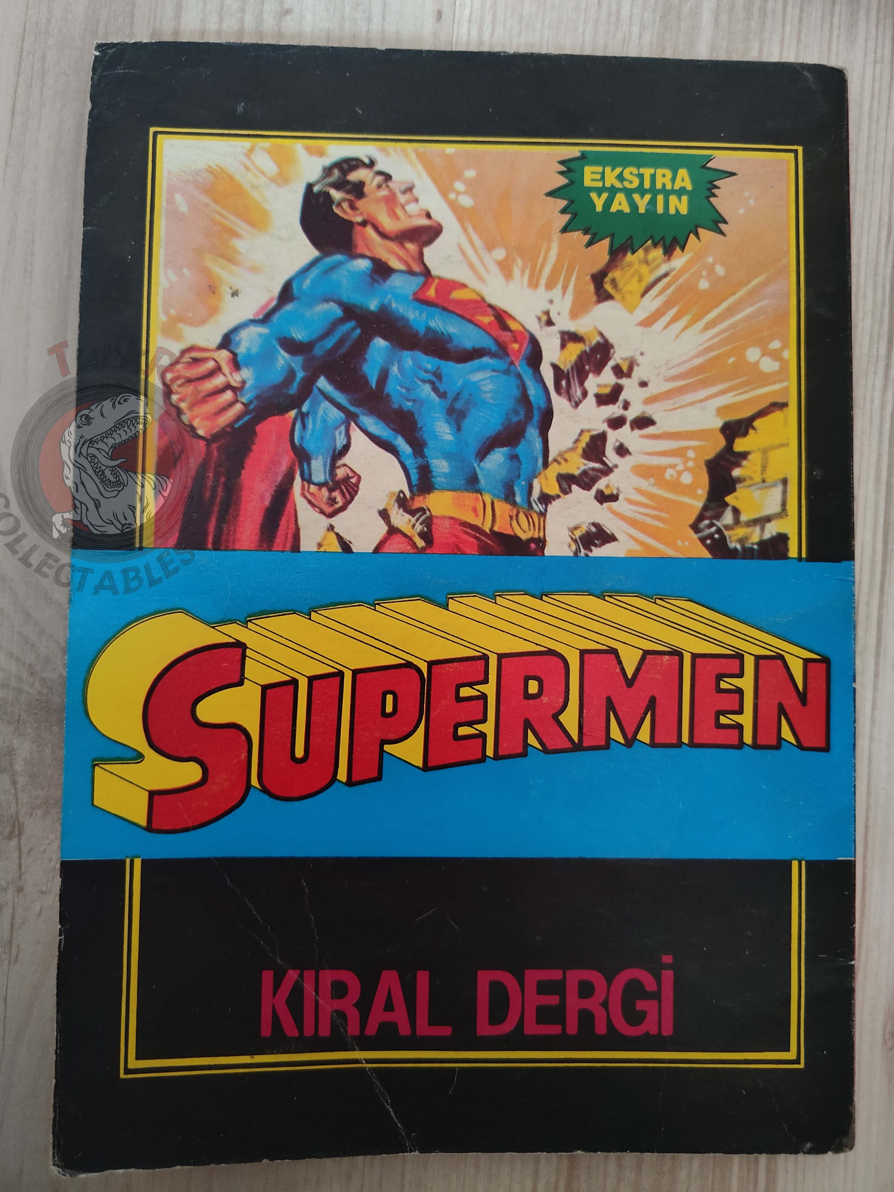 Superman #29 1984 Turkish Comic Turkey Blackhawk #380 #382 Wonder Woman #267 #268