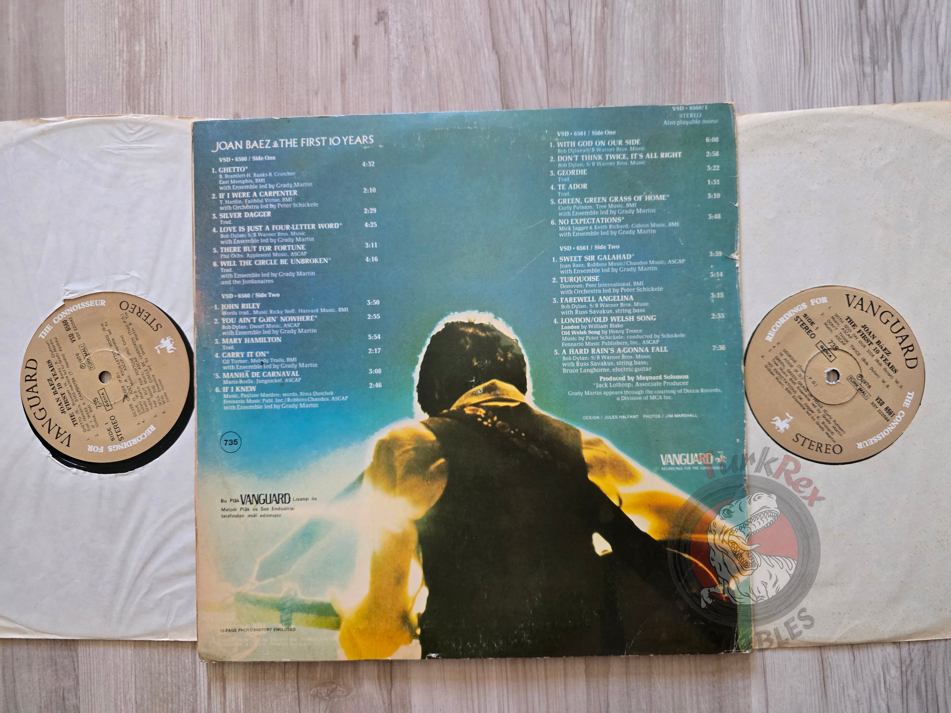 Joan Baez – The First 10 Years Turkish Pressing Vinyl Turkey Edition
