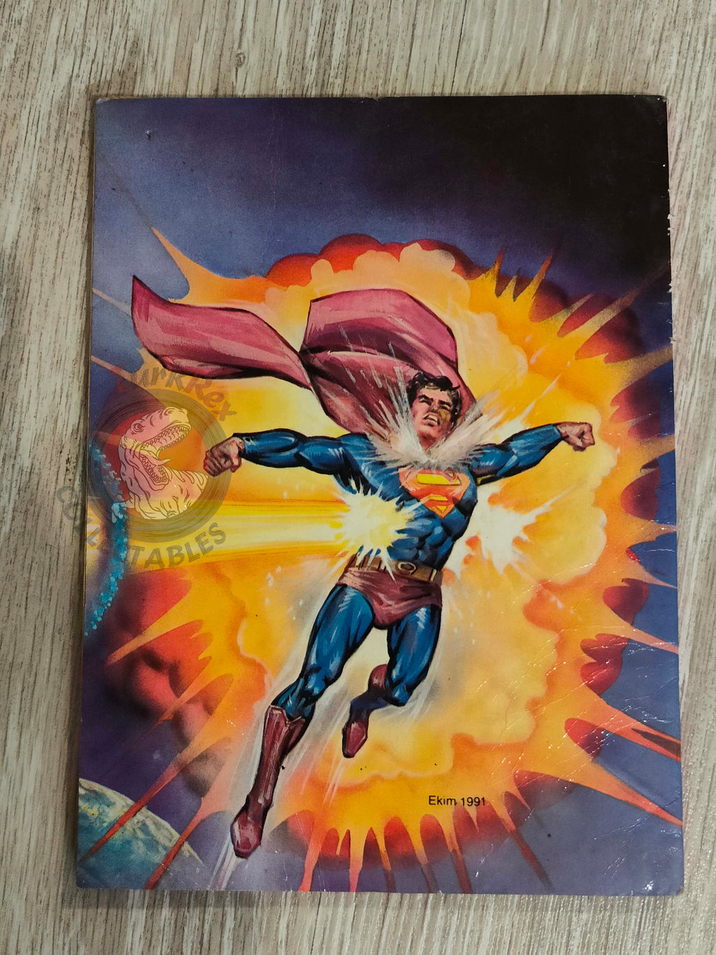 Superman #92 1991 Turkish Comic Turkey Adventures of  #465 #466 Action Comics #652