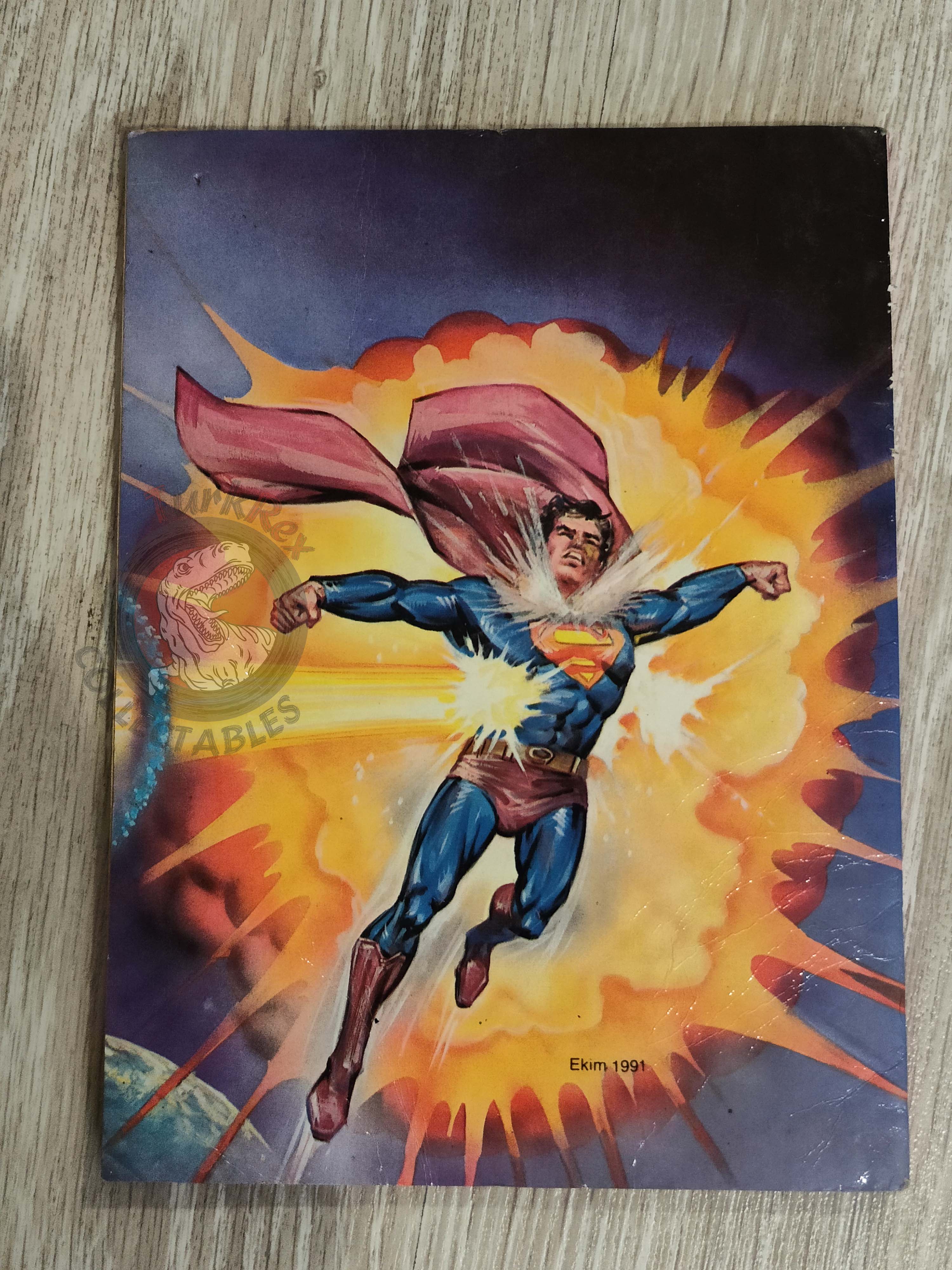 Superman #92 1991 Turkish Comic Turkey Adventures of  #465 #466 Action Comics #652