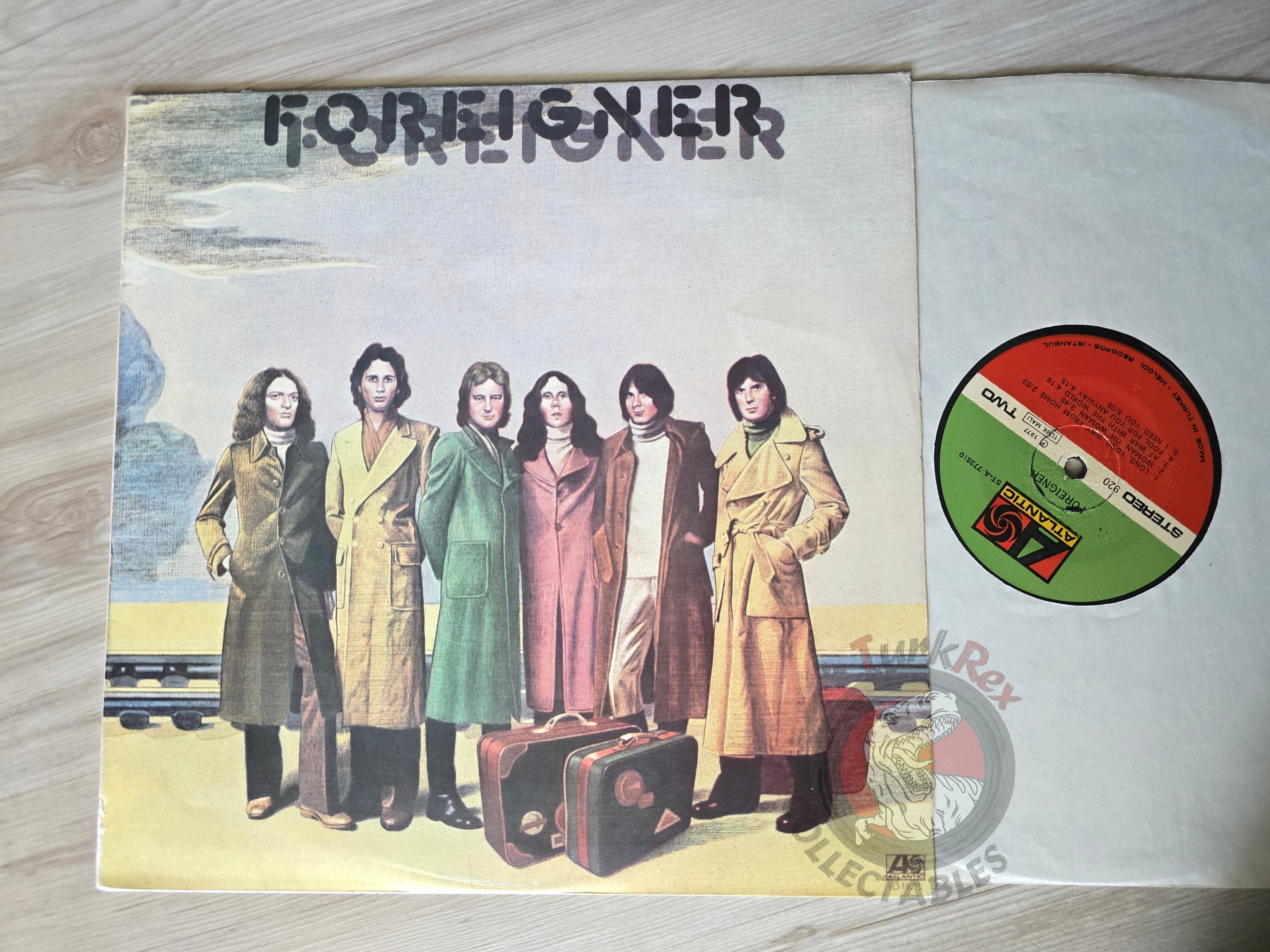 Foreigner – Foreigner Turkish Pressing Vinyl Turkey Edition