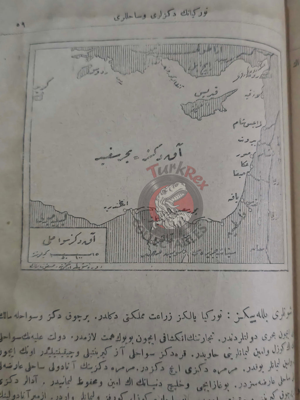 Safvet – Geography Lessons Ottoman Textbook 1921 Empire Education with Maps Palestine Arabian Peninsula