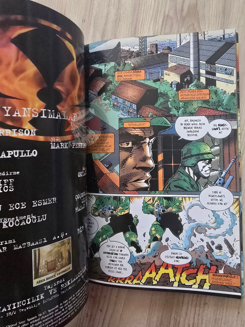 Spawn Volume #2 1999 Turkish Comic Turkey #12 to #21 Todd McFarlane