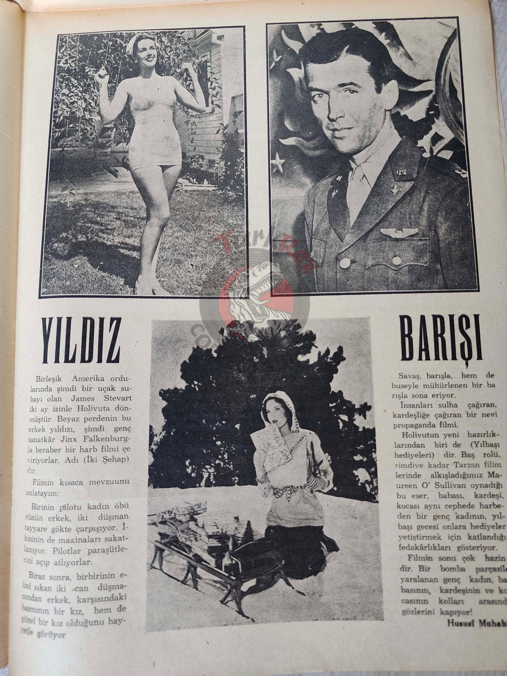 Akbaba 1944 Humor Magazine Turkish Turkey Germany WW2 era Bulgaria Leopold Levy