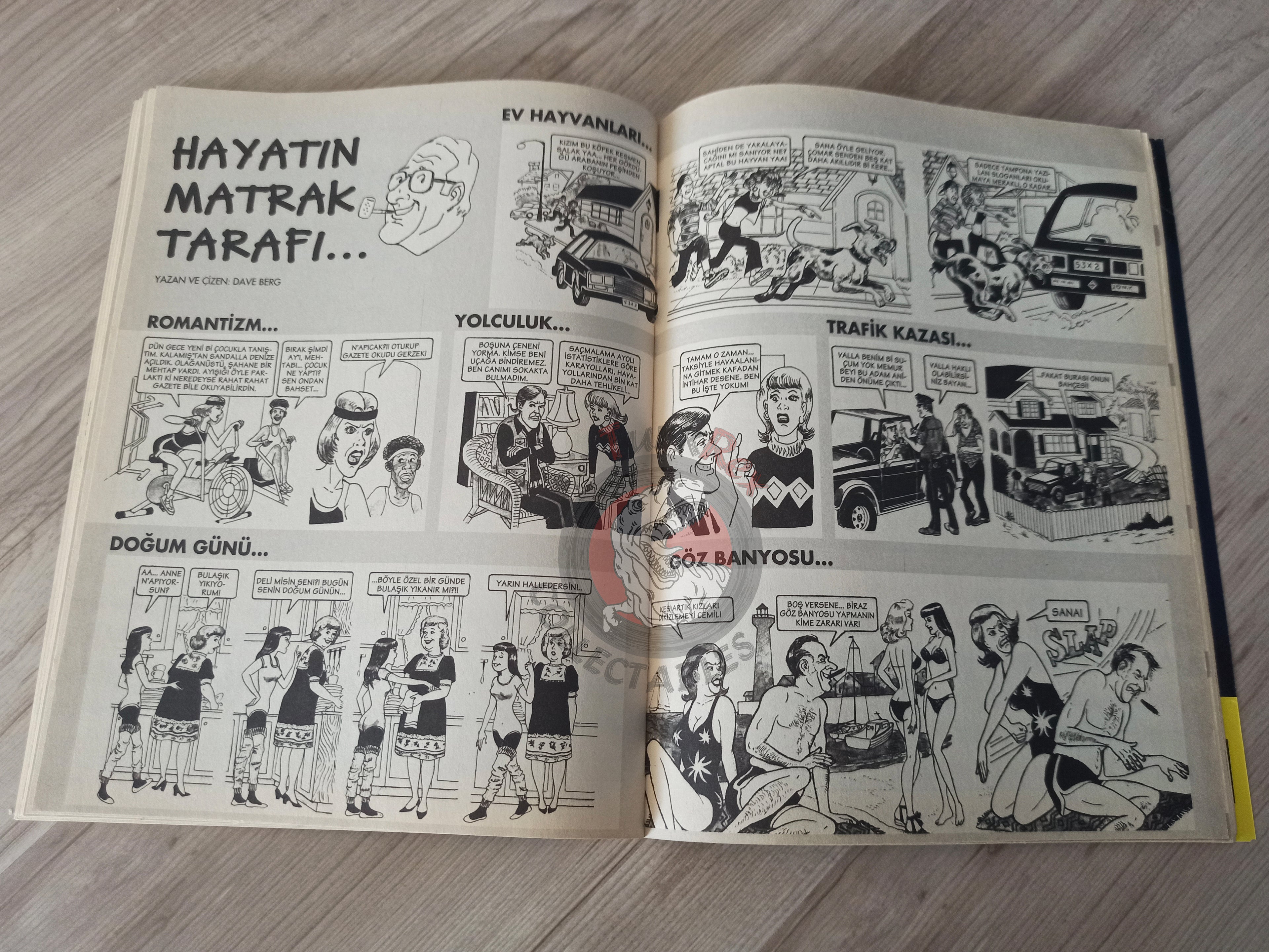 Mad Magazine #1 2000 Turkish Comic Turkey Peanuts Don Martin