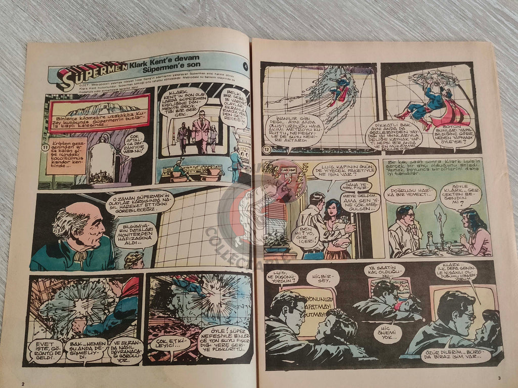 Tercüman Çocuk #39 1982 Turkish Comic Turkey Superman Star Wars #28 The Flintstones Thorgal Larry Yuma