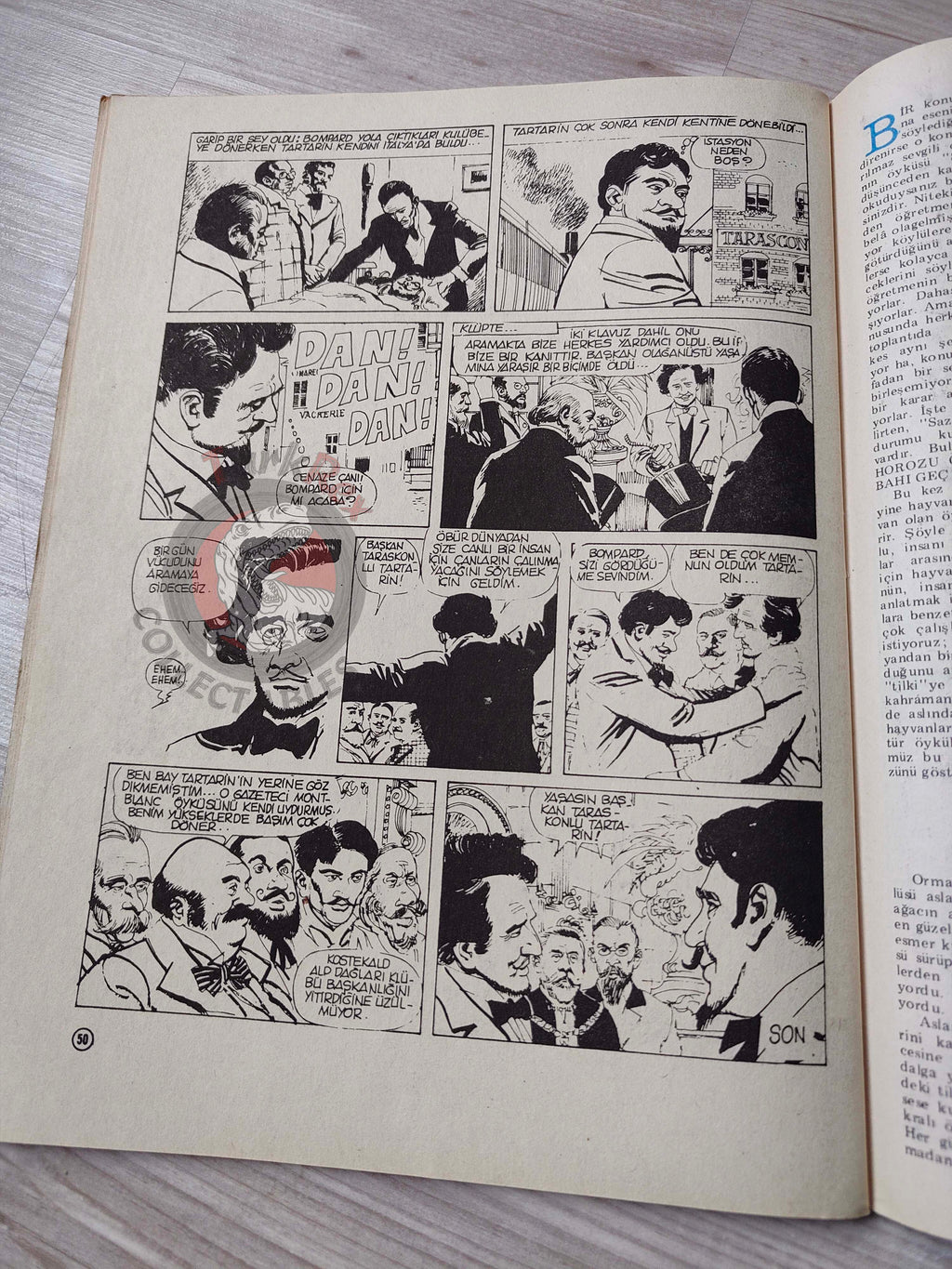 Milliyet Çocuk #34 1979 Turkish Comic Turkey Joyas Literarias Juveniles #125 Alphonse Daudet