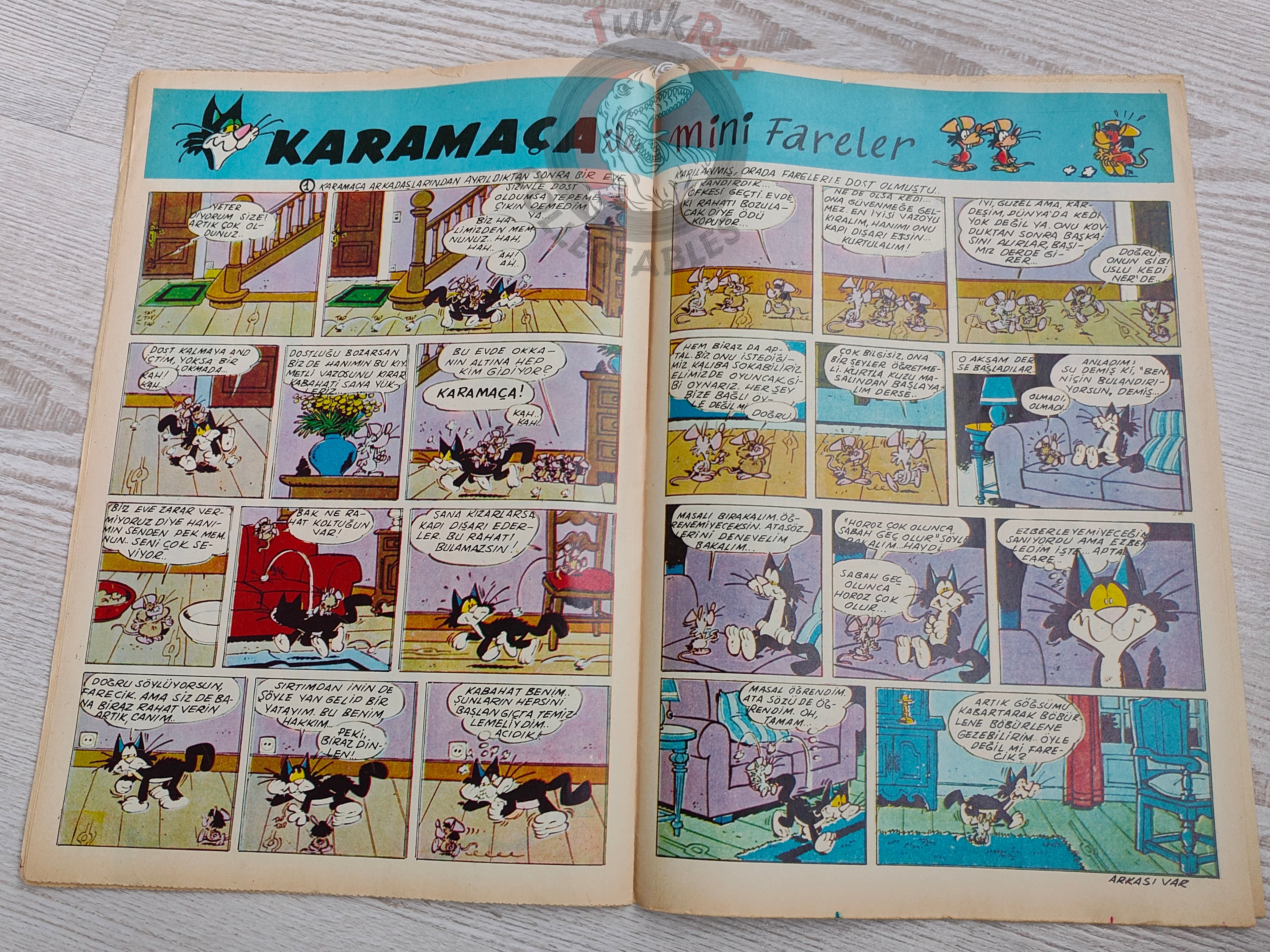 Doğan Kardeş 1969 Magazine #11 Turkish Comic Turkey Zero X, Captain Scarlet, Dennis the Menace