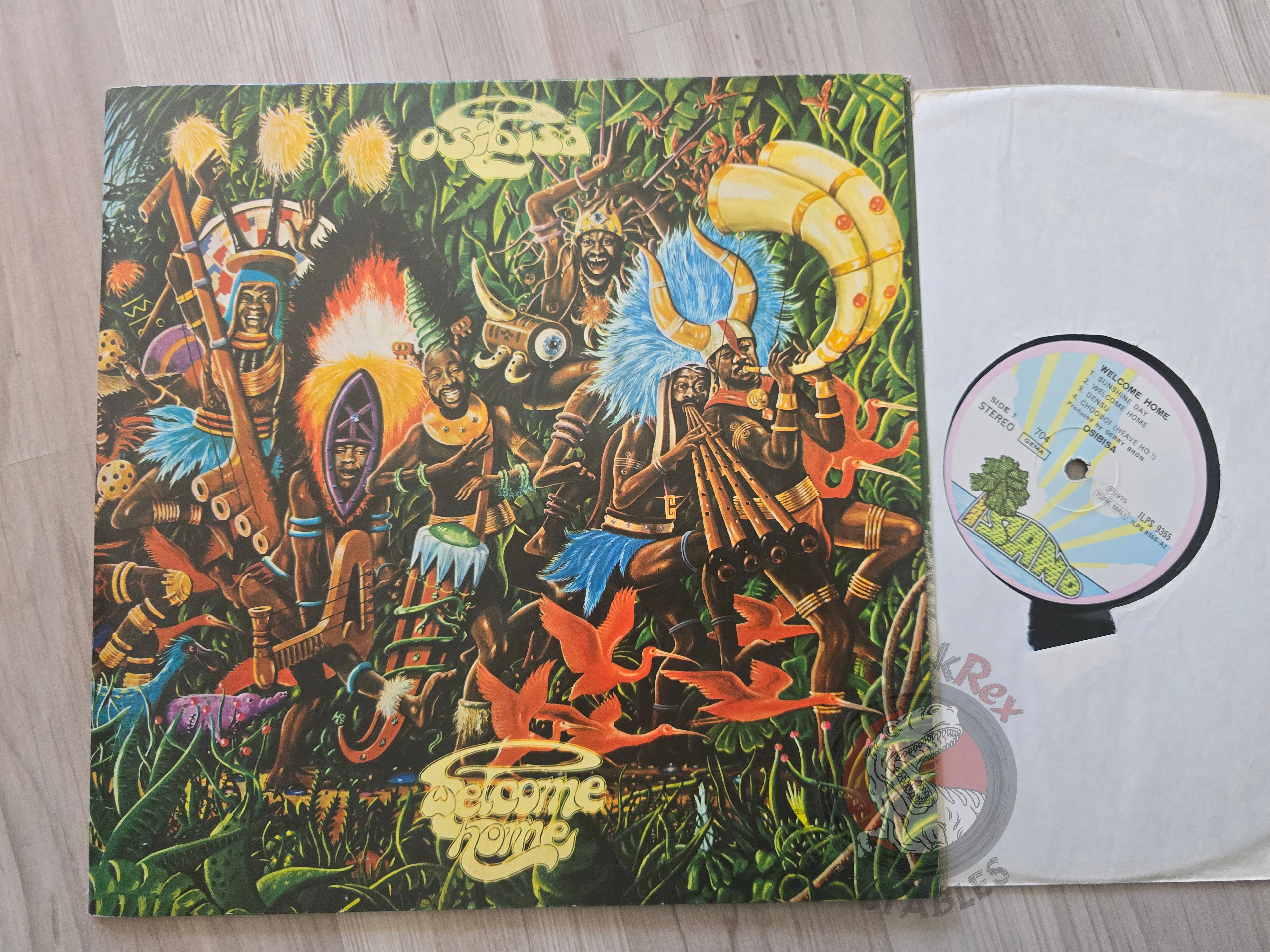 Osibisa – Welcome Home Turkish Pressing Vinyl Turkey Edition