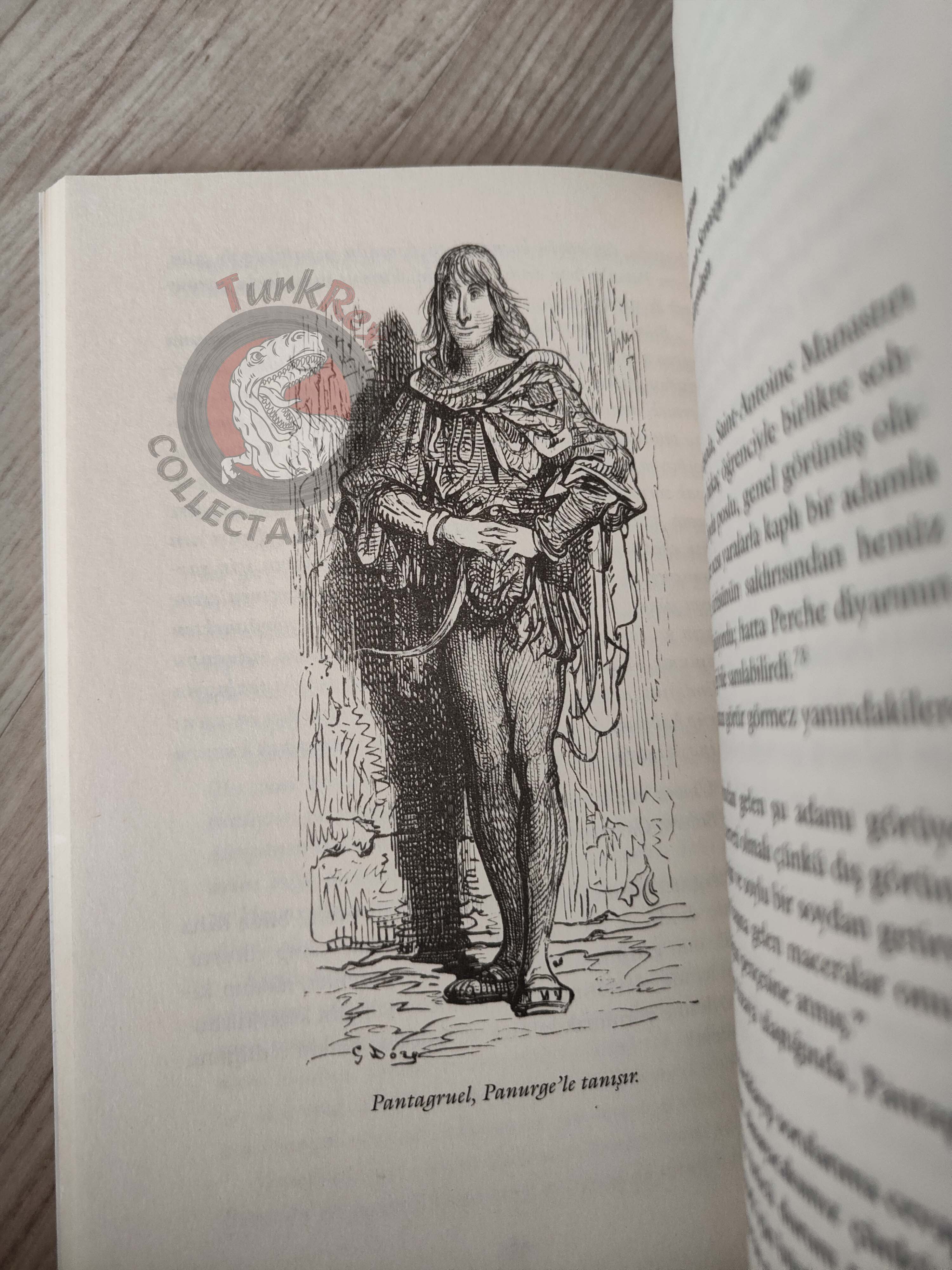 François Rabelais – Pantagruel 2012 Turkish Book Turkey Illustrated Gustave Dore