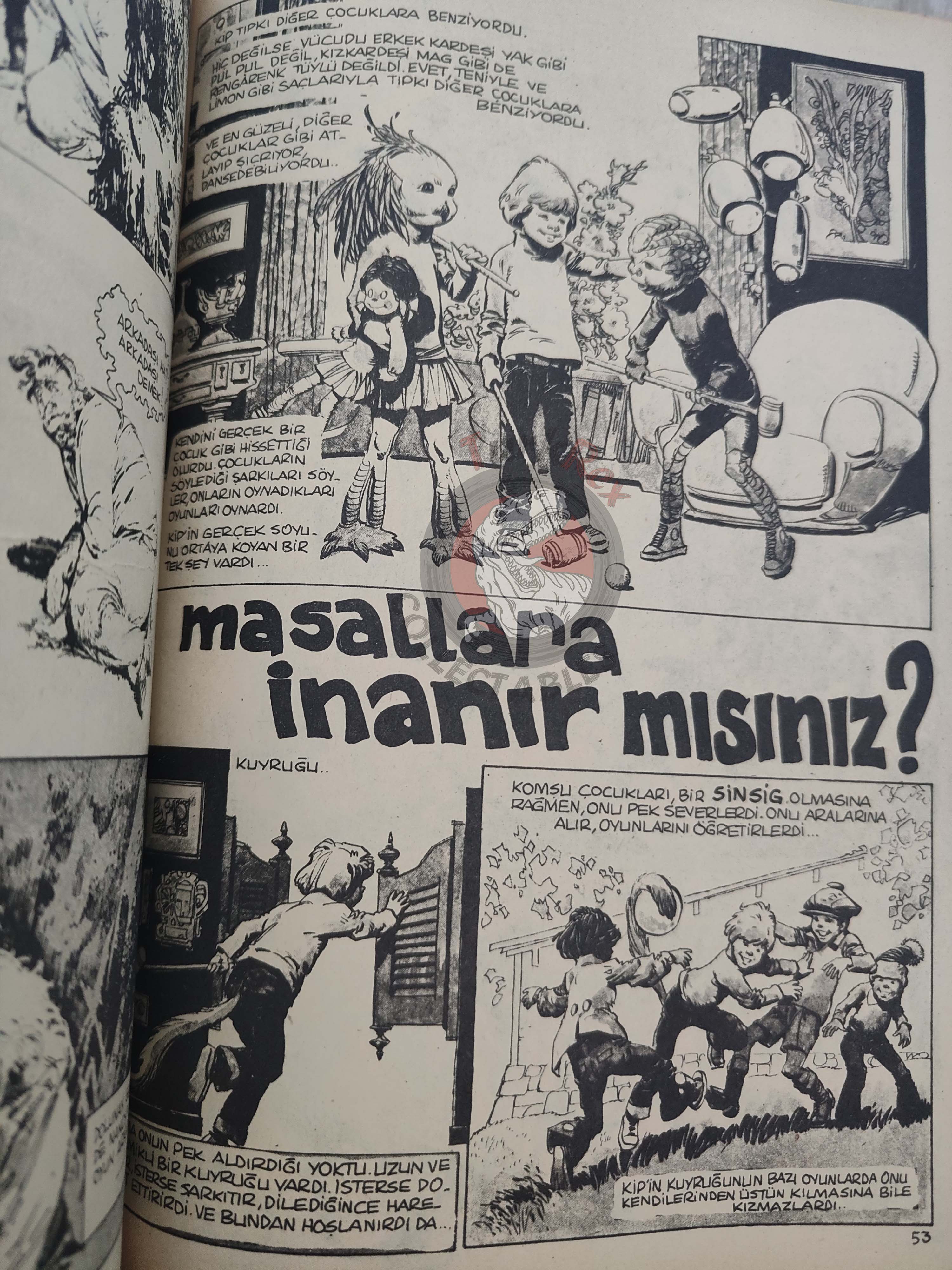 Korku October 1977 Turkish Comic Turkey Vampirella #62 Warren Creepy Eerie Frank Frazetta
