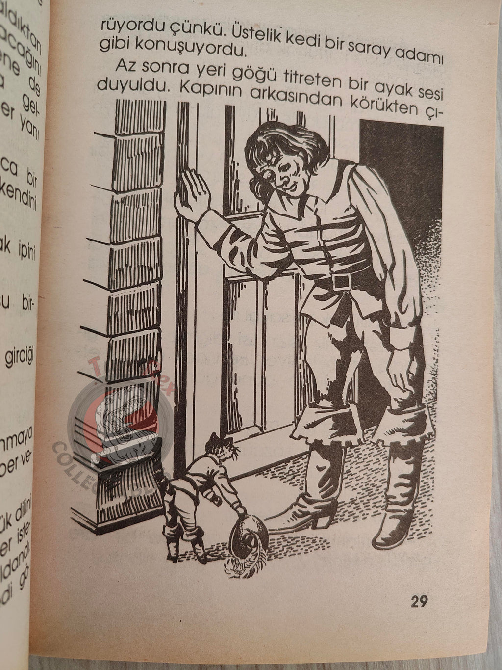 Puss in Boots – Grimm Brothers 1992 Turkish Book Turkey Illustrated