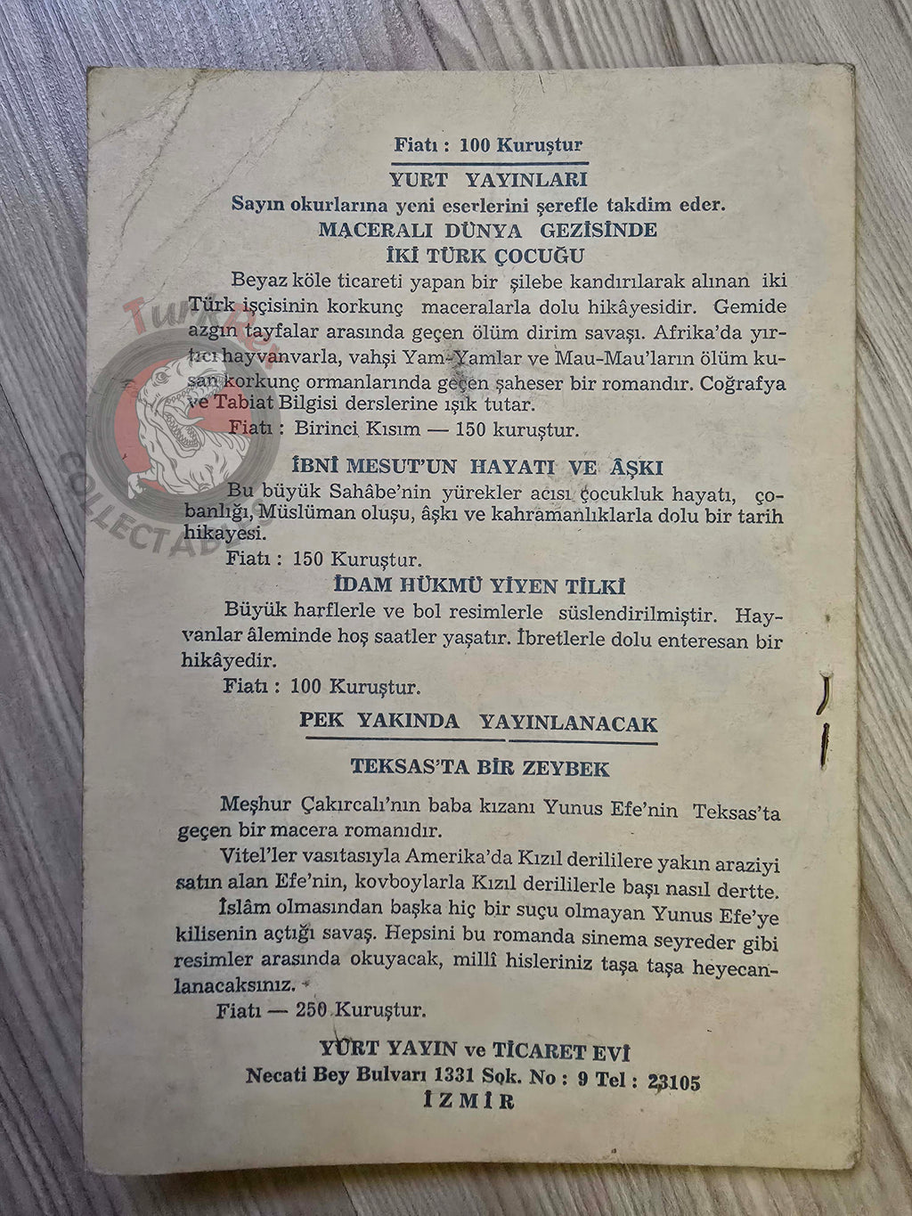 Raif Cılasun – The Monster Man 1968 Turkish Book Turkey Illustrated