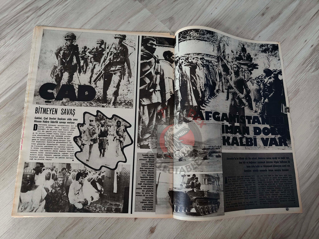 Hayat 1981 A World at War Turkish Mag Turkey Middle East Iran Iraq Israel Lebanon PLO Chad Vietnam Cambodia