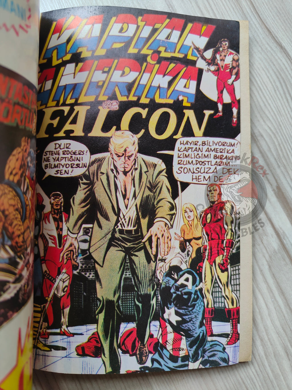 Captain America – Volume 3 1989 Turkish Comic Turkey Thor