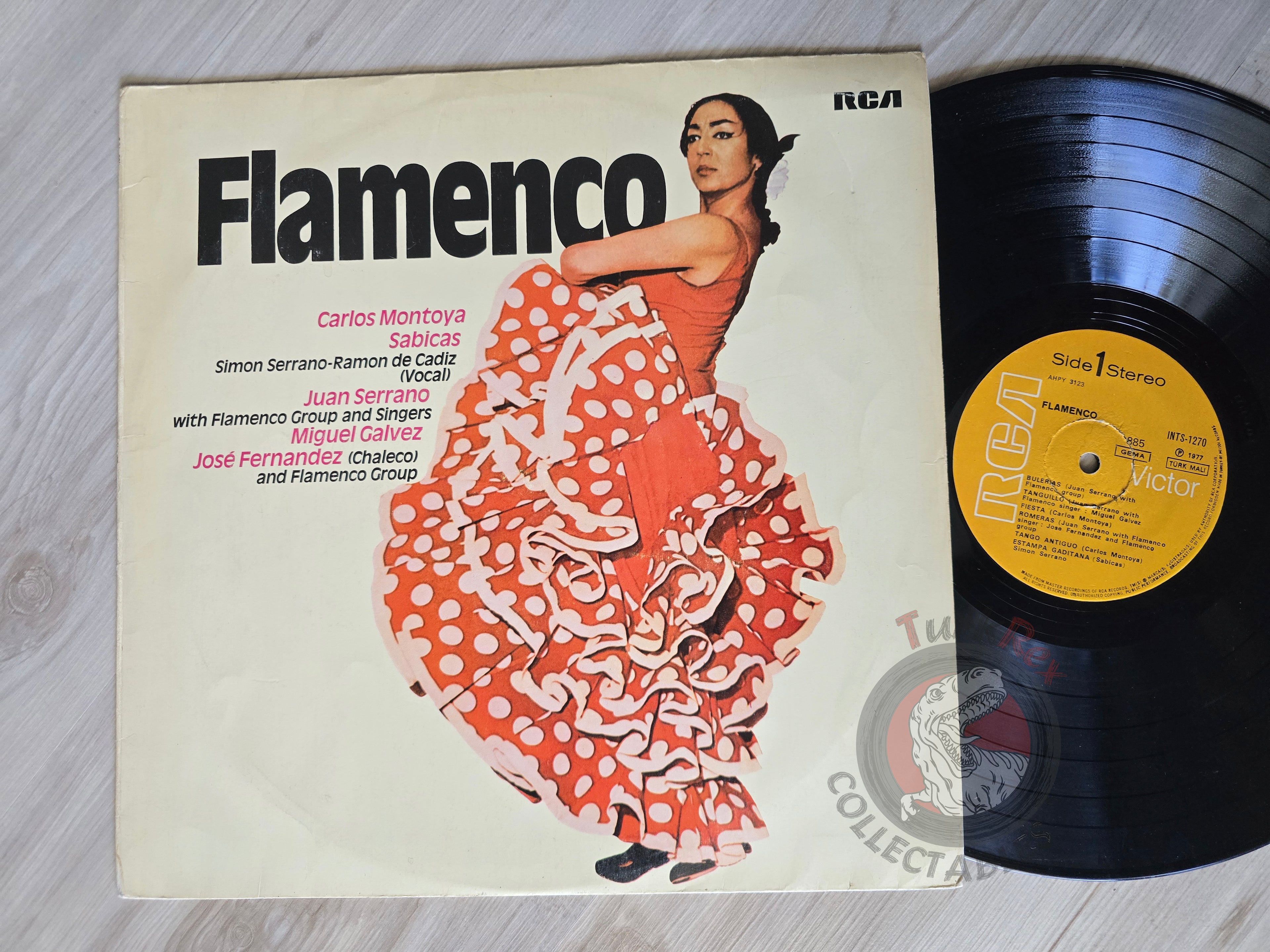Various – Flamenco Dancing Turkish Pressing Vinyl Turkey Edition