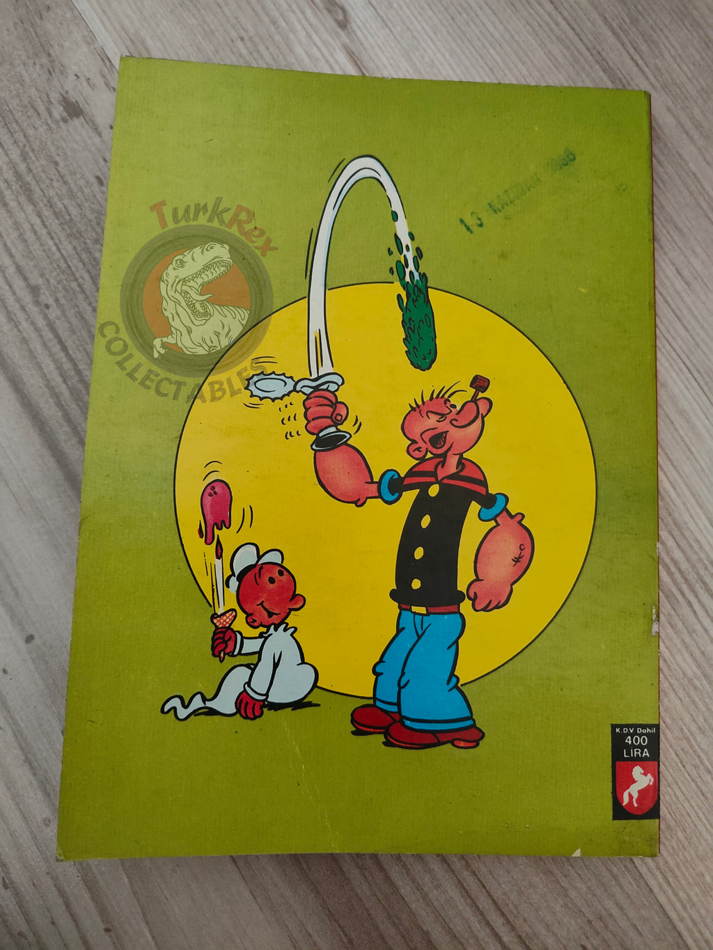 Popeye the Sailor Man #2 late 1980s Turkish Comic Turkey Agepresse